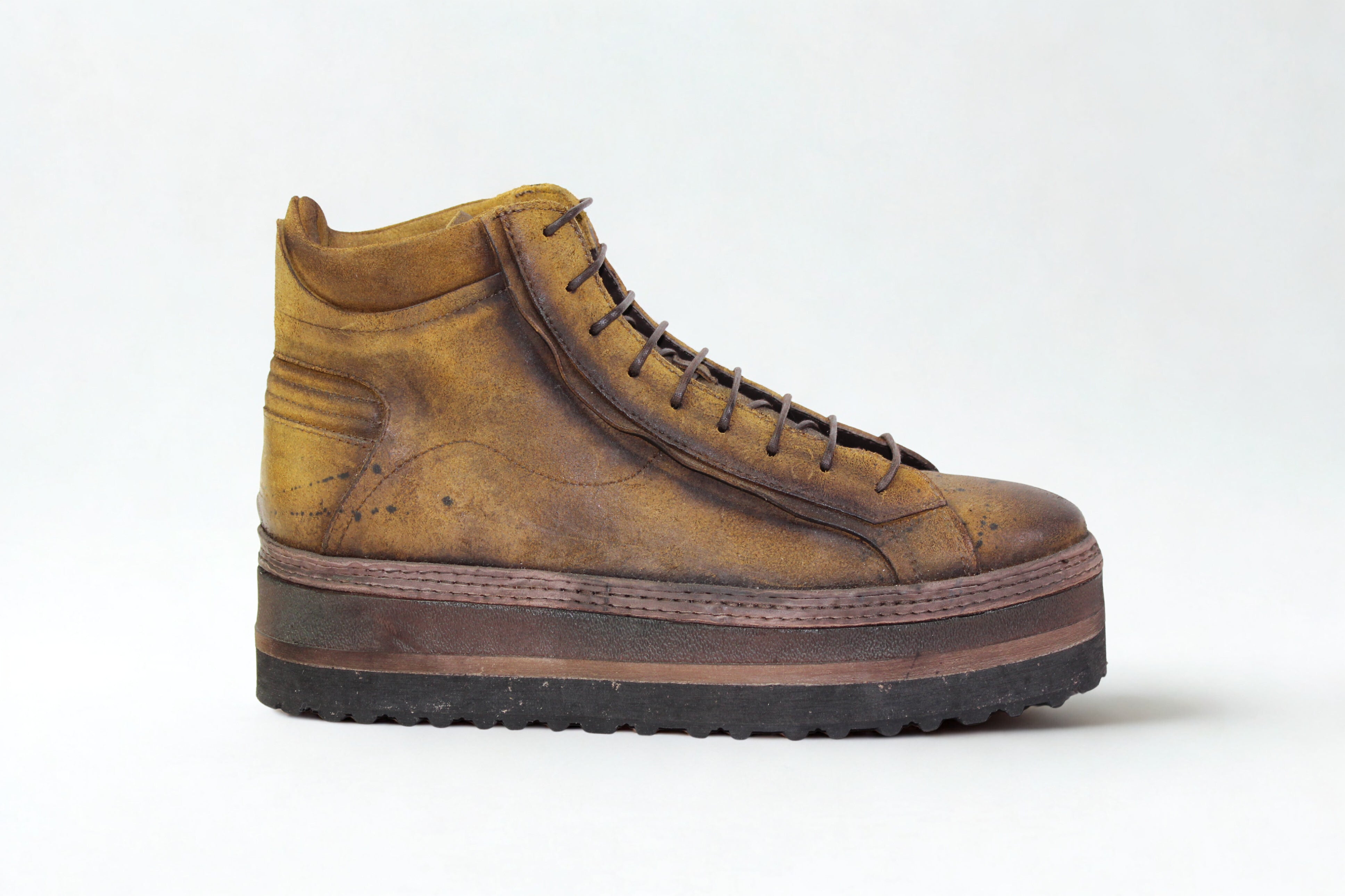 LAST PAIR 44-ROY MUSTARD DISTRESSED