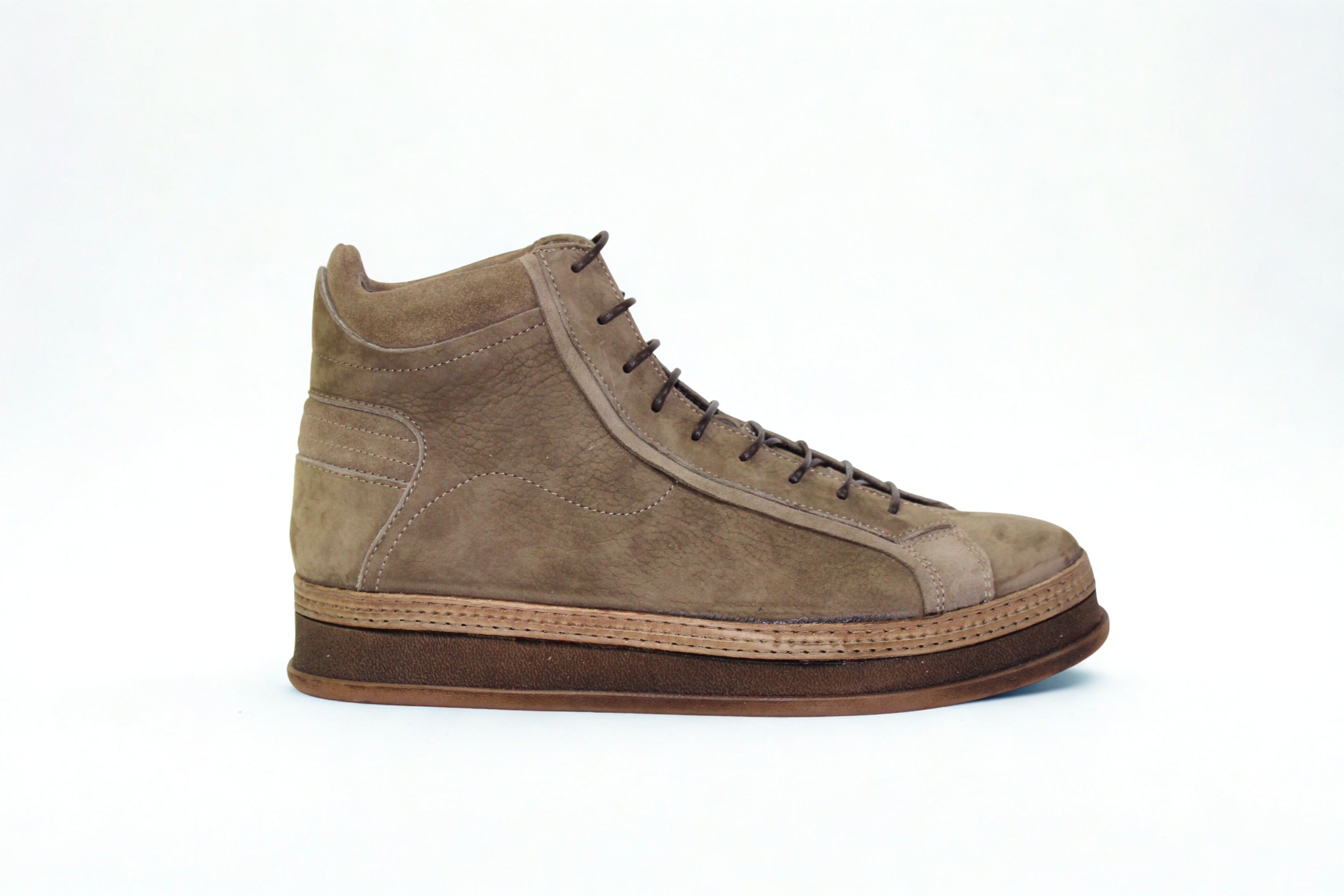 LAST PAIR 44- GEORGE SUEDE BEIGE SNEAKERS