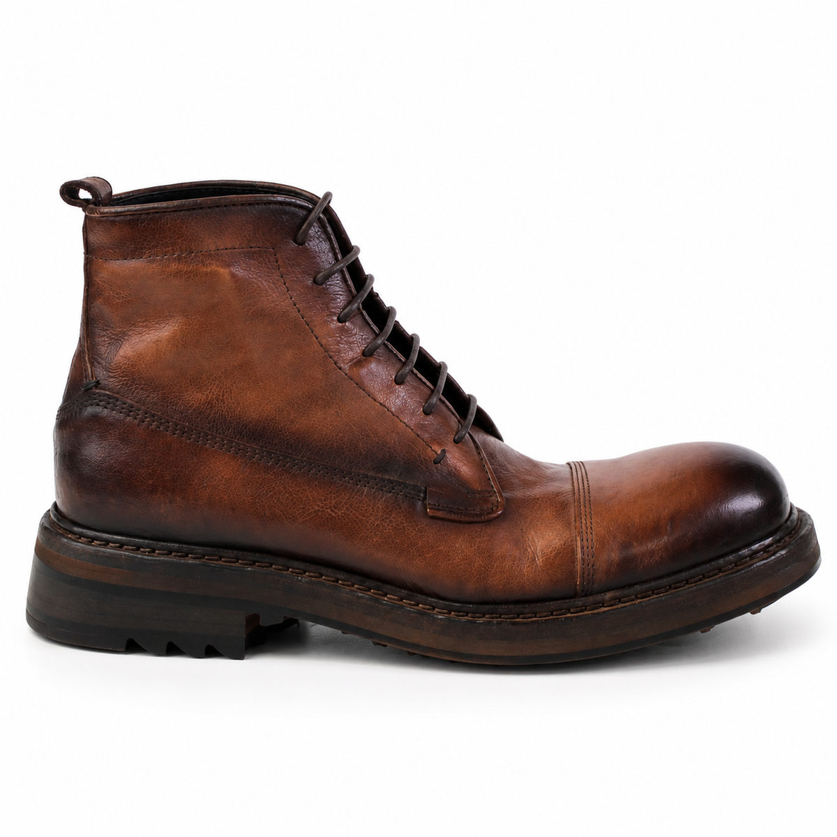SHARK Laced Ankle Boots