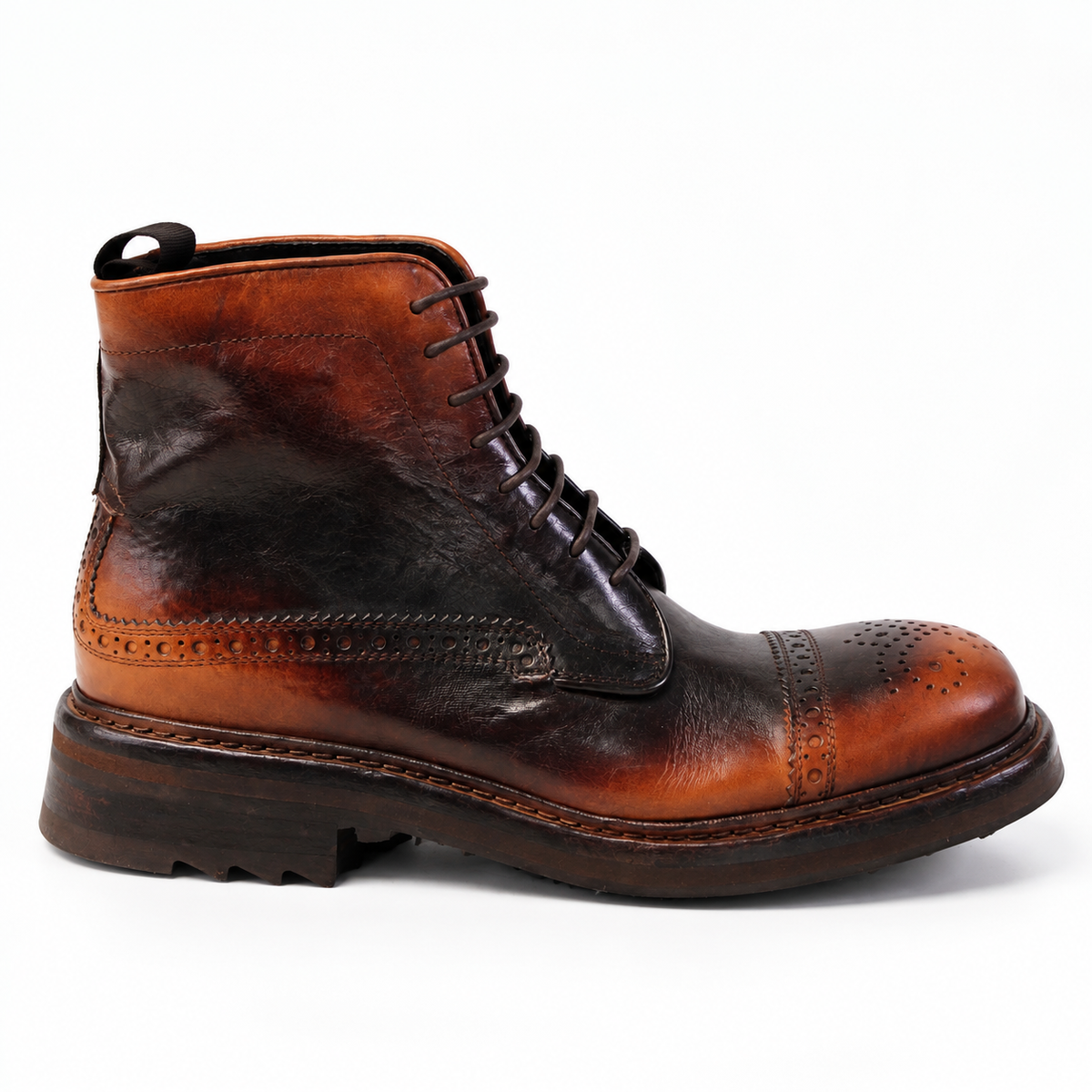 SHARK Laced Ankle Boots