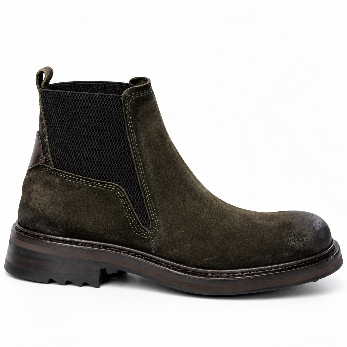 SHARK Suede Chelsea Boots