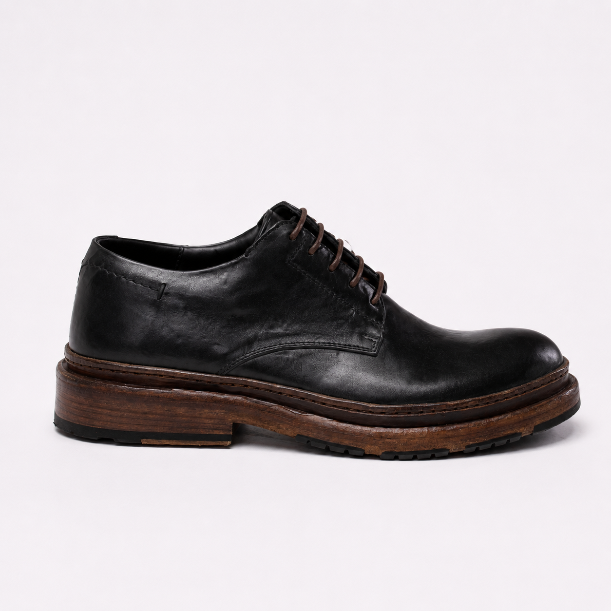 Cody Black Derby Shoes