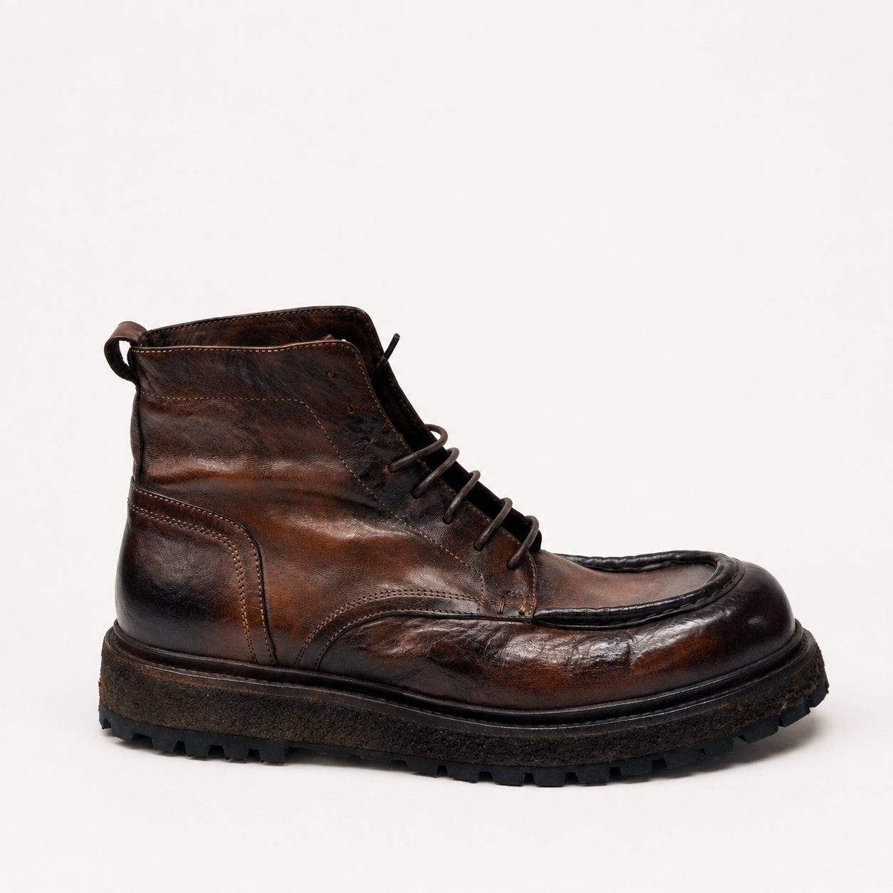 POLLINO Brown bootie