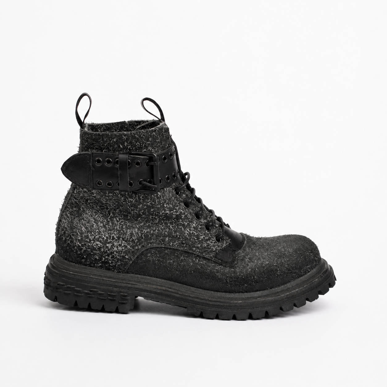 TONALE HAIRY ANTRACITE BOOTS