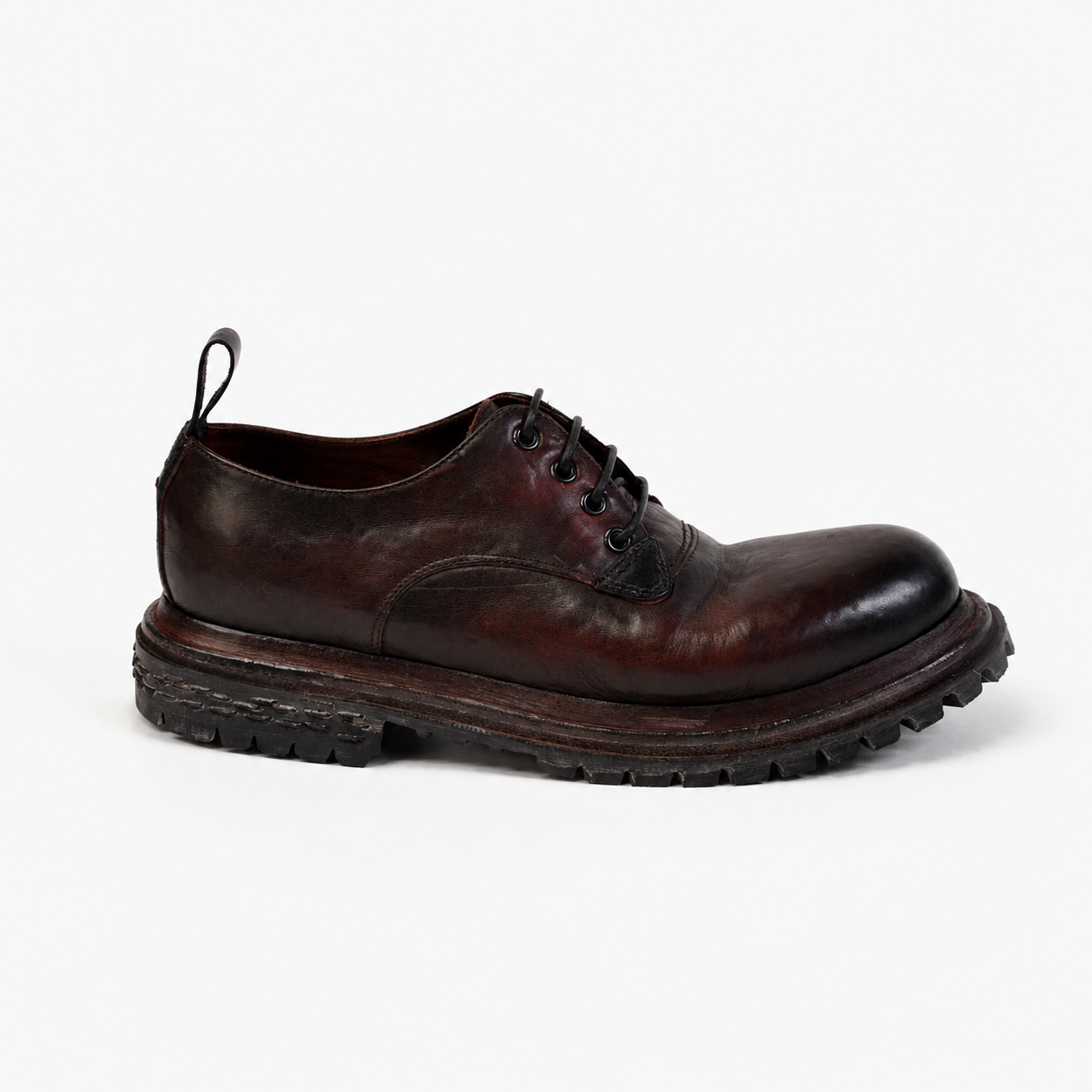 TONALE DARK BROWN DERBY SHOES