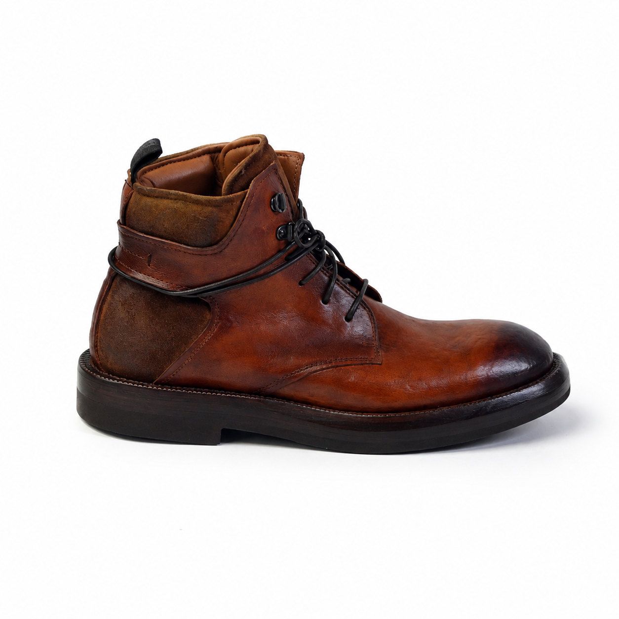ROYAL DOUBLE LACED BOOTIES