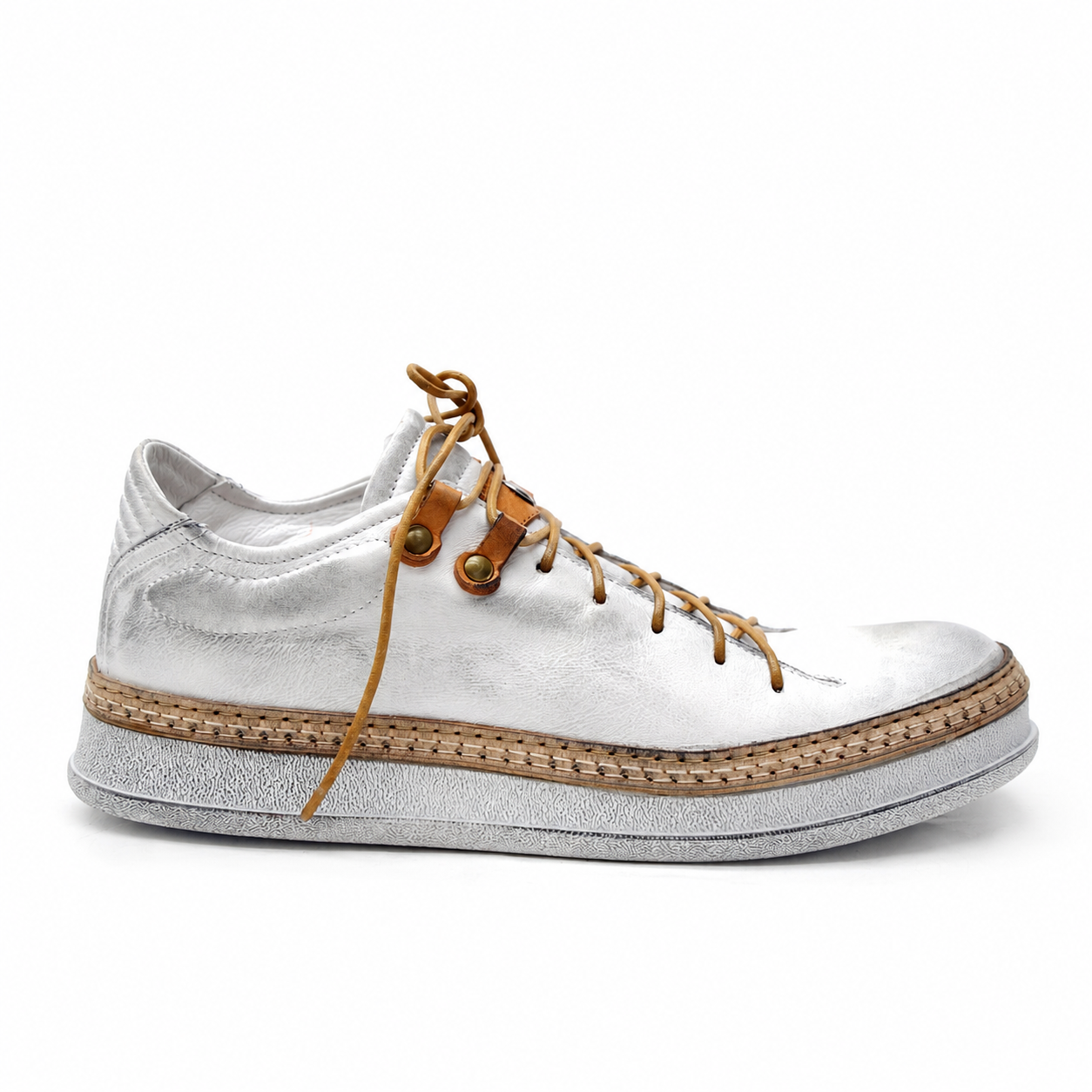 PEP white leather sneaker