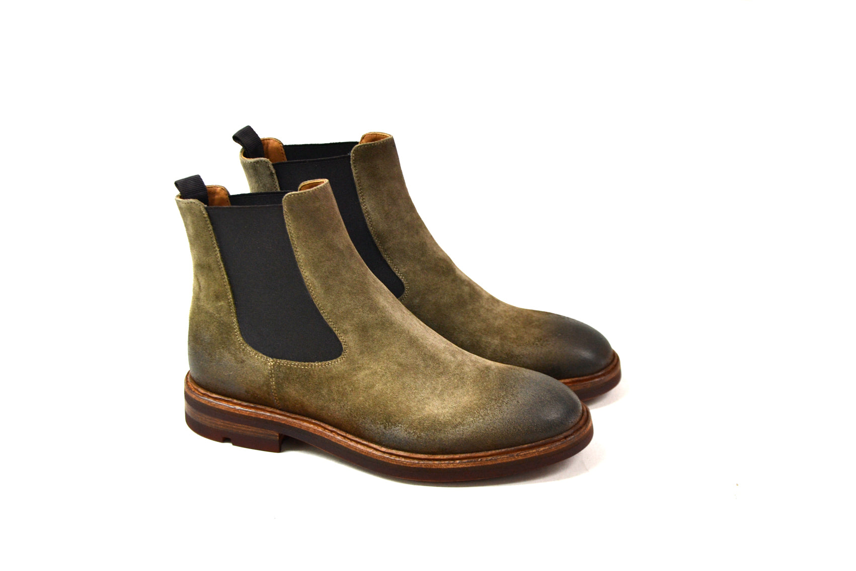 LETZTES PAAR 42 - WILDLEDERSTIEFEL DER BEATLES