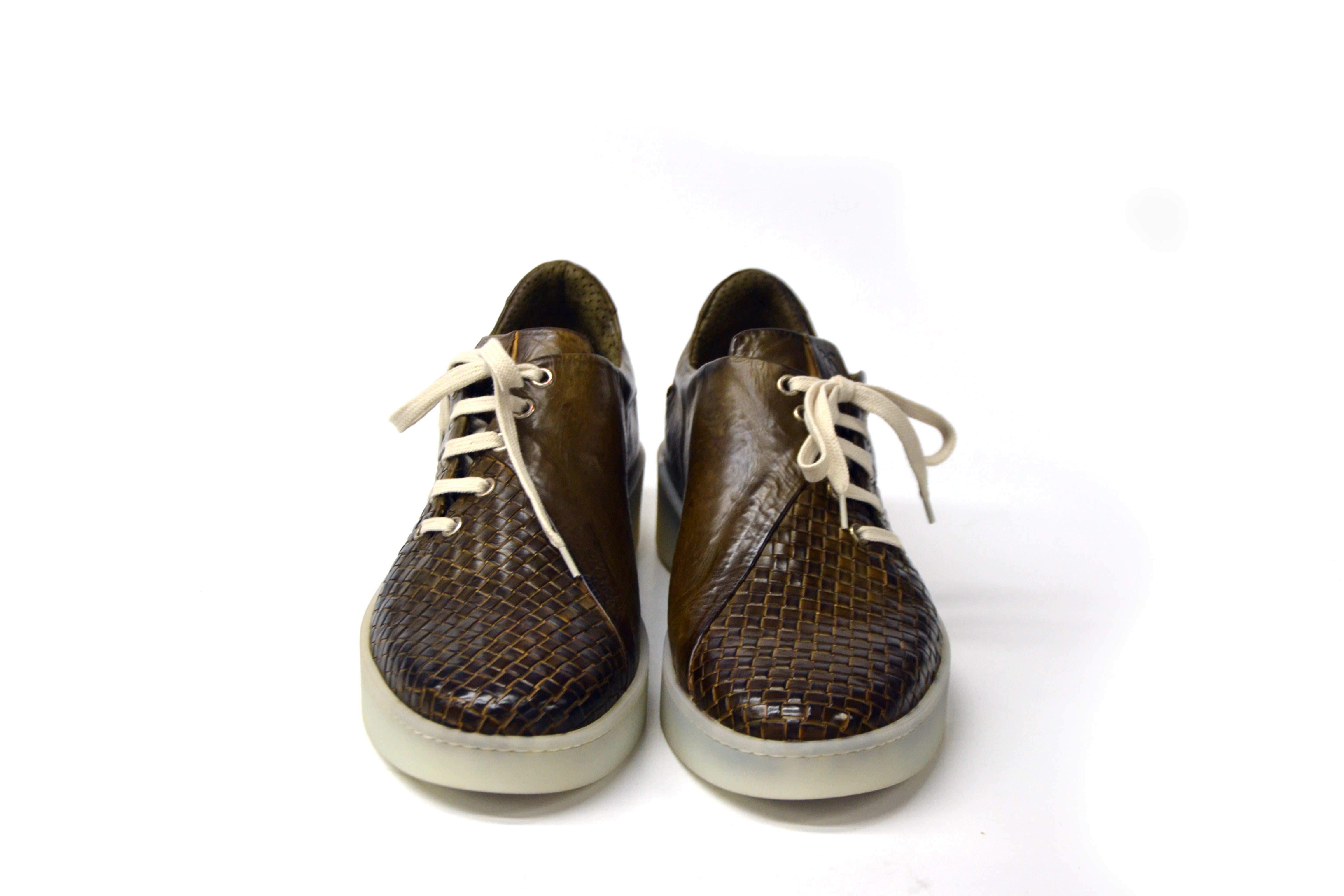 LAST PAIR 42- FANGO WOVEN SNEAKERS