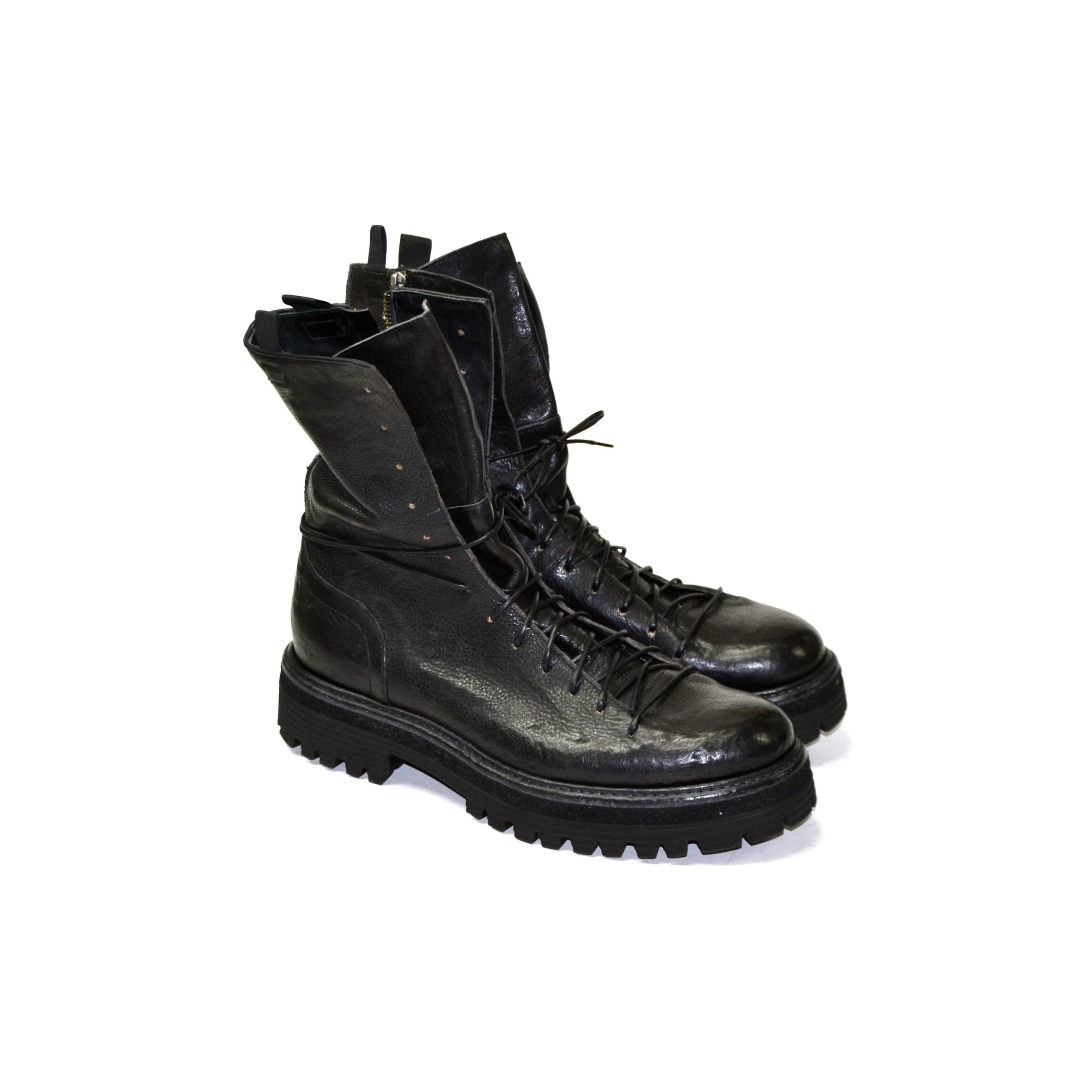 VASSILY HOHE STIEFEL MIT SCHNÜRUNG