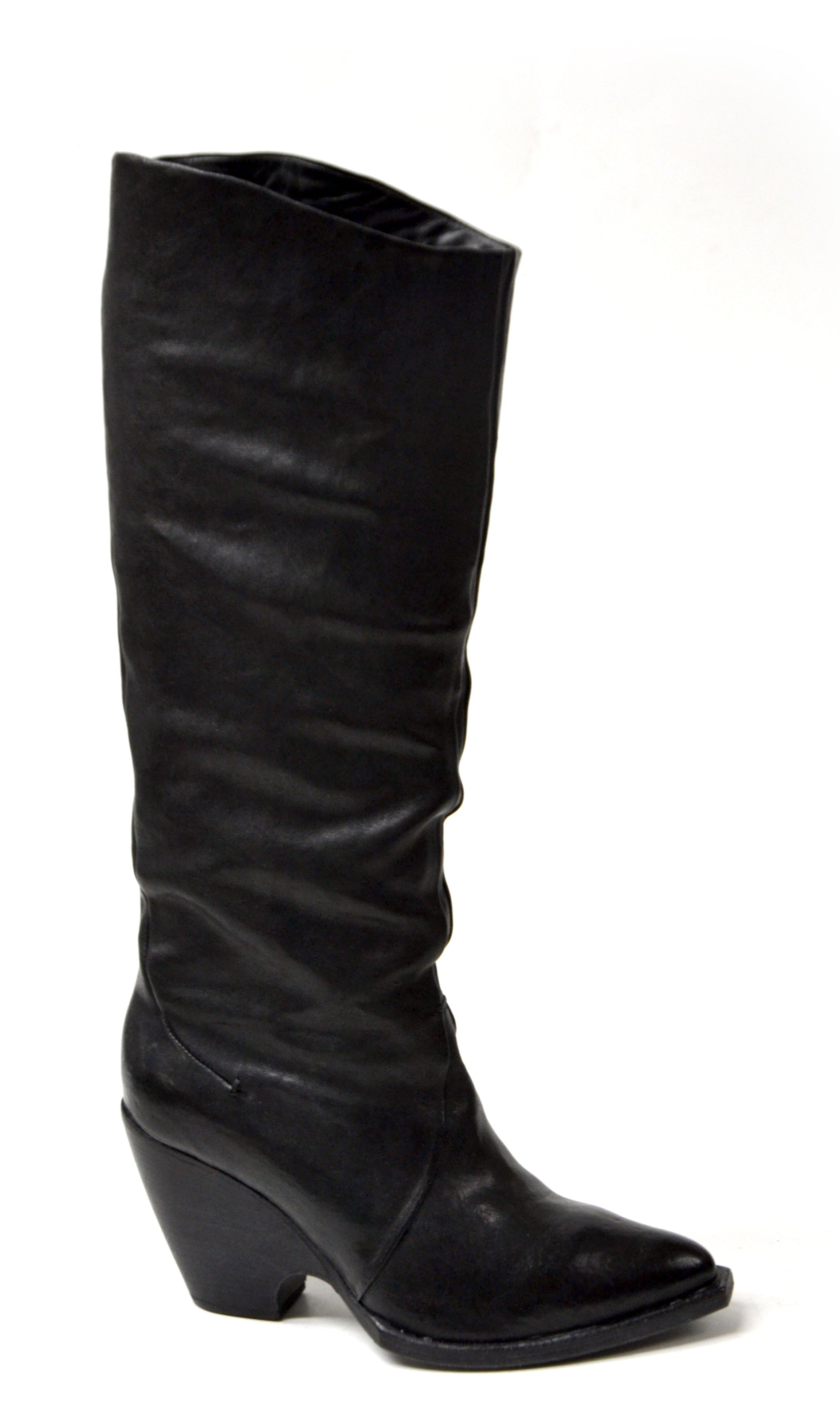 MEREDITH HOHE SCHWARZE STIEFEL