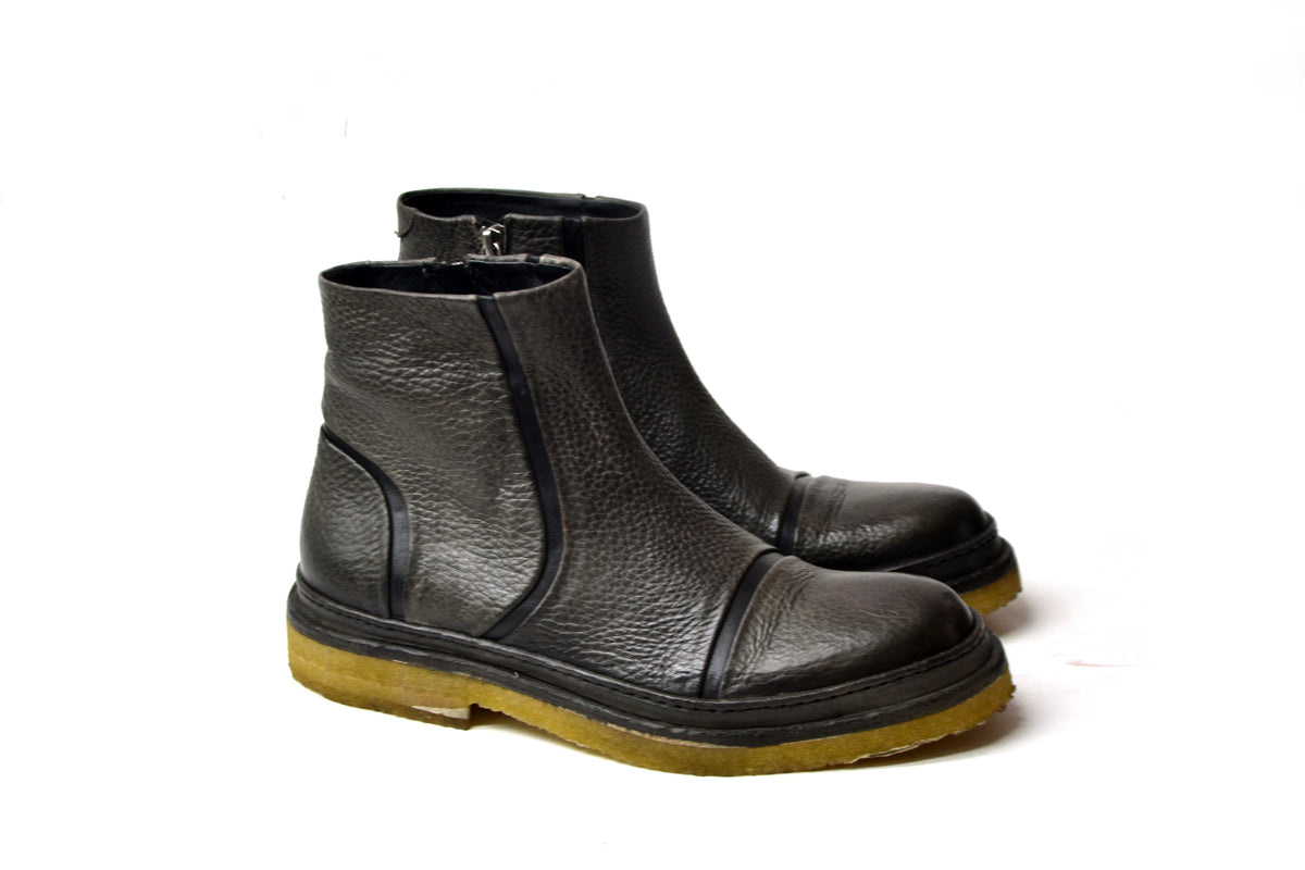 LAST PAIRS 40/41/42/44-DANIEL BISON ANKLE BOOTS