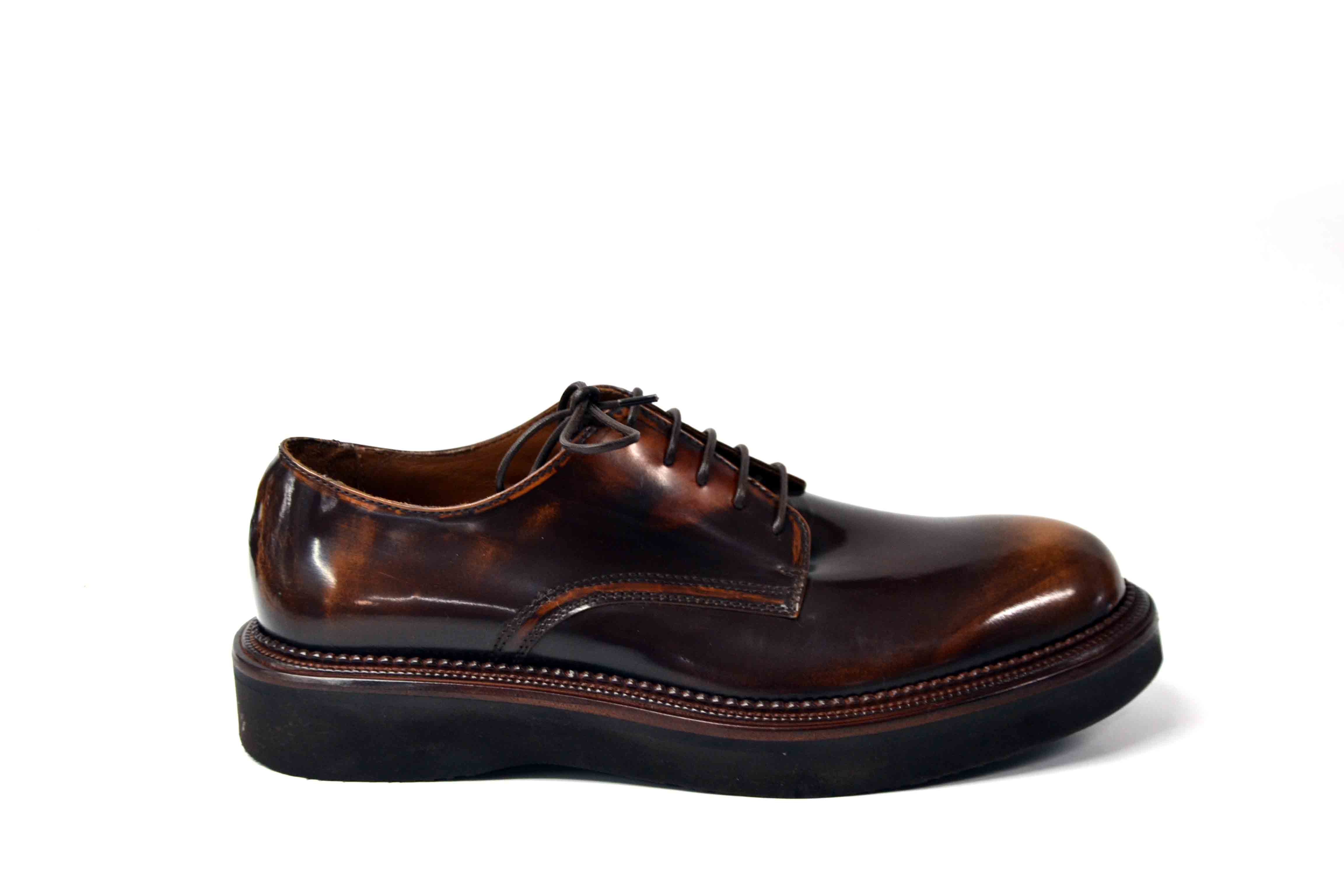 LAST PAIR 42-SHINY TERRA DERBY