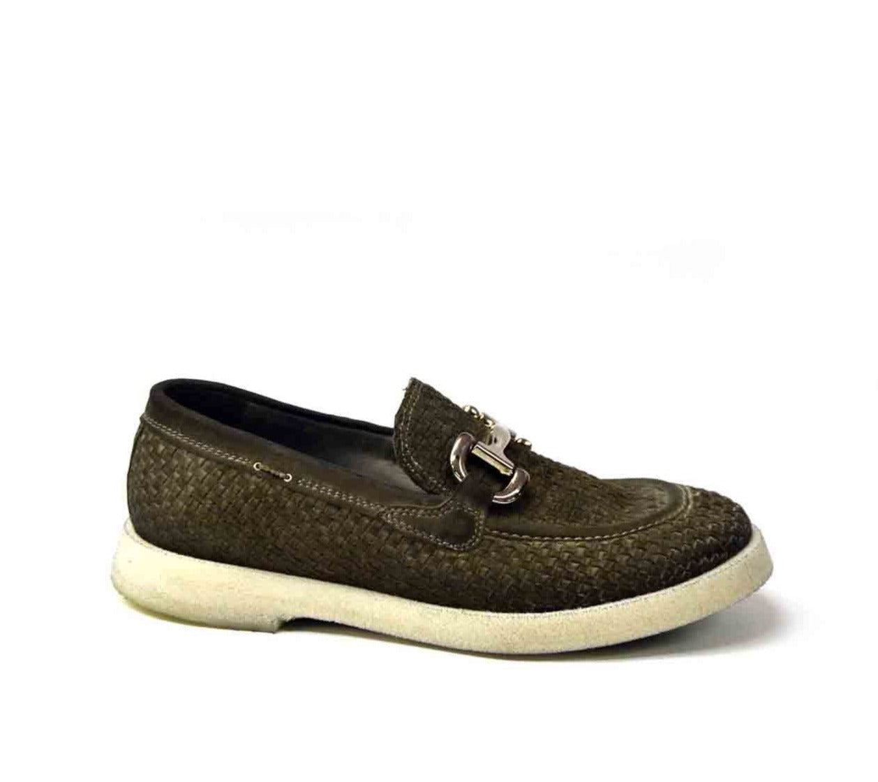 HANDGEWEBTE LUXUS-LOAFERS AUS RUBREX