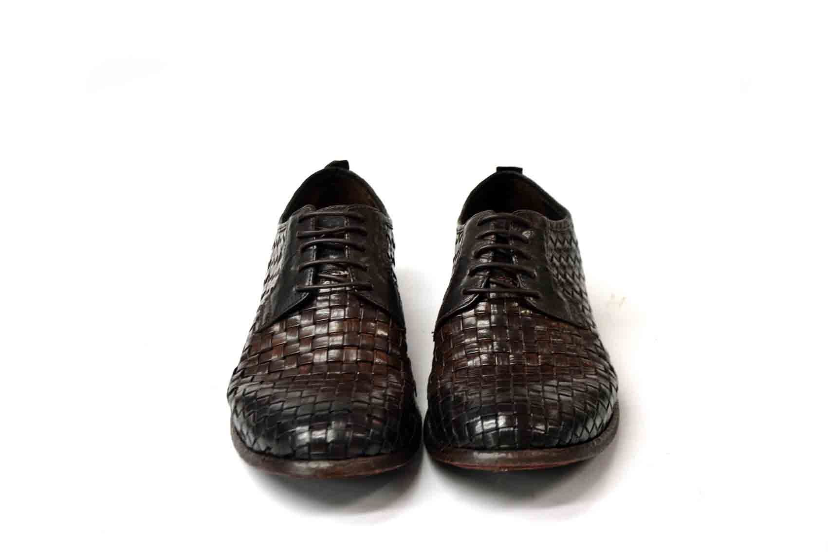 HAMPTONS HAND-WOVEN DERBY SHOES