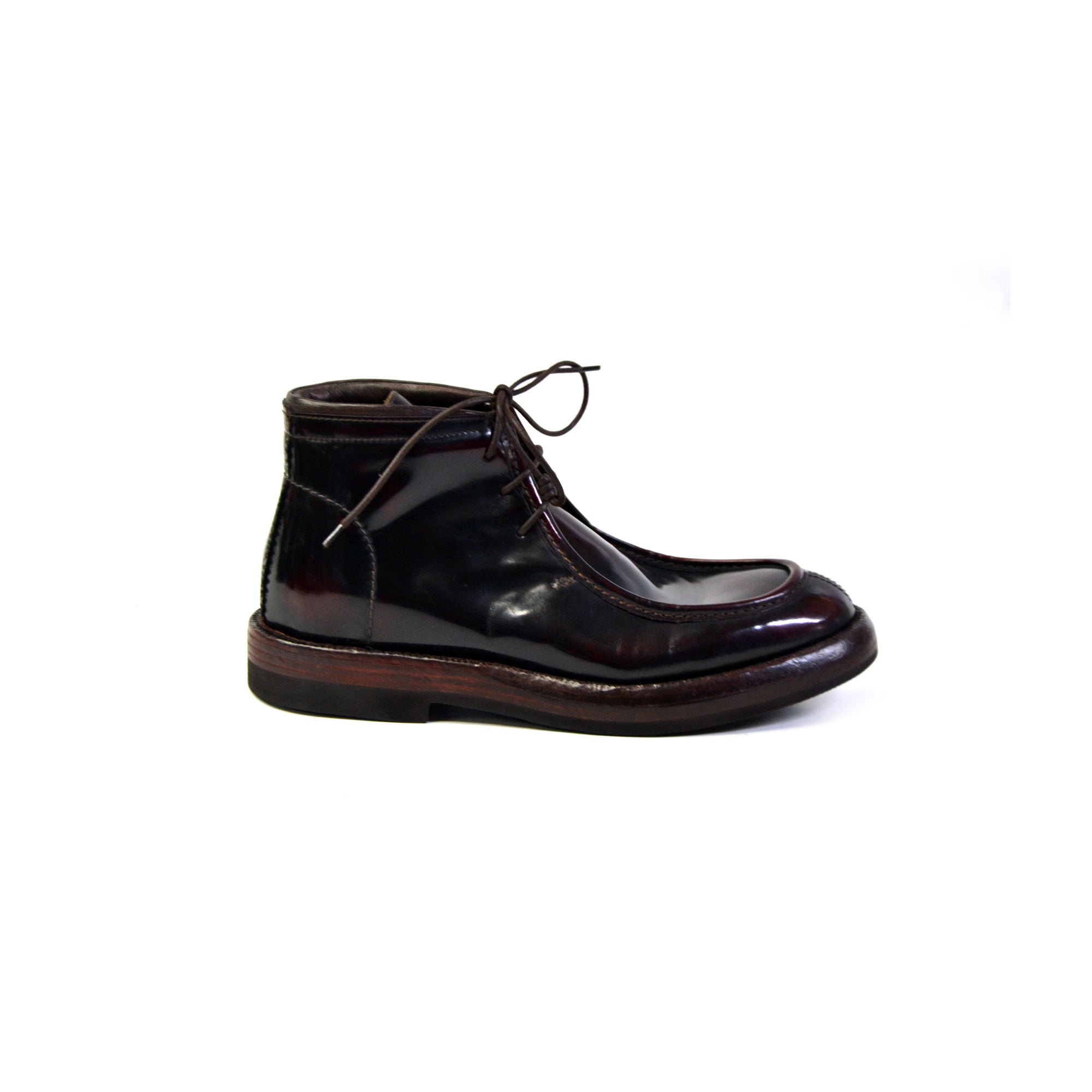 ROYAL BORDEAUX LACED PARABOT CHUKKA BOOTS