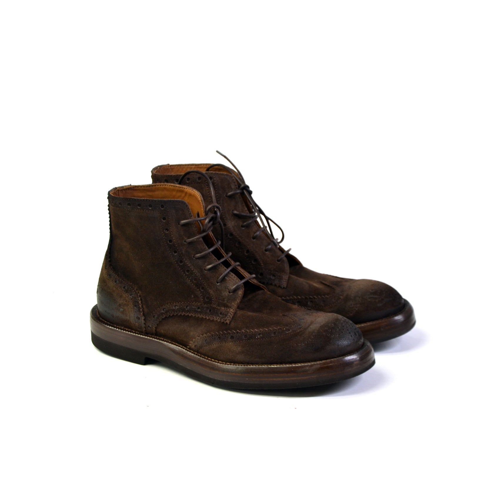 KÖNIGLICHE WILDLEDER-KAKAOSTIEFEL