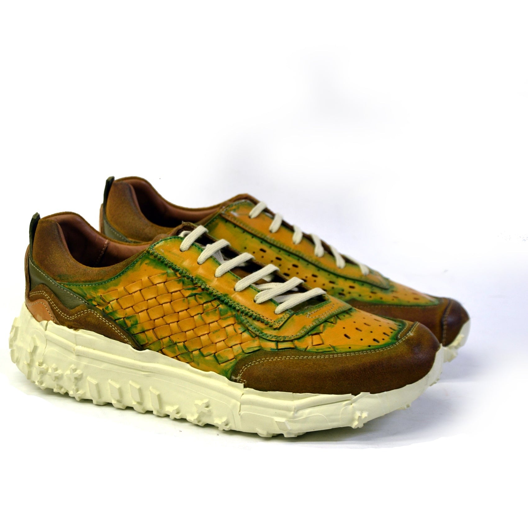 XAVIER LUXURY RUNNERS IN OCHER