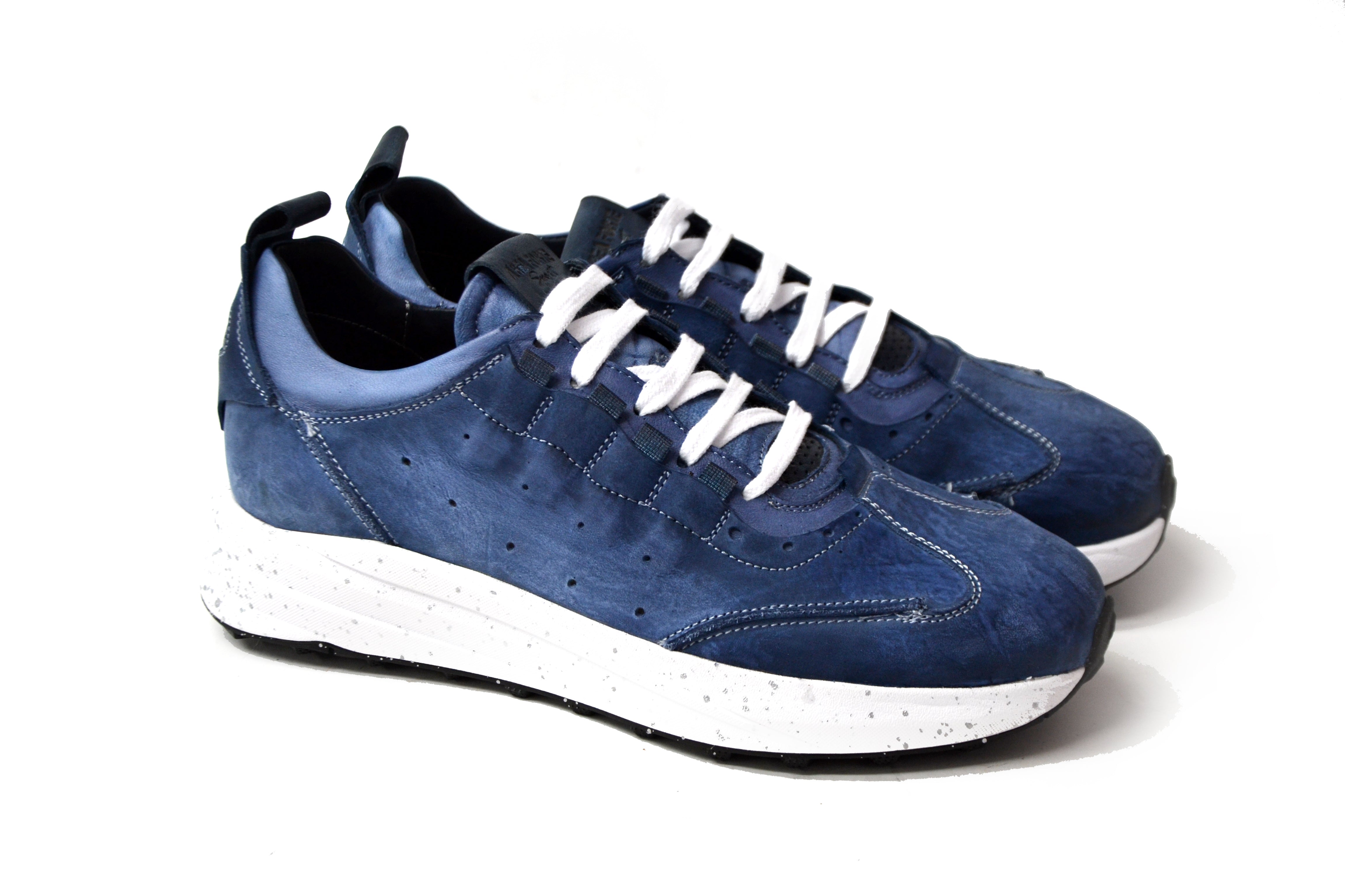 LAST PAIRS 39-40-43//BLU WASHED SNEAKERS
