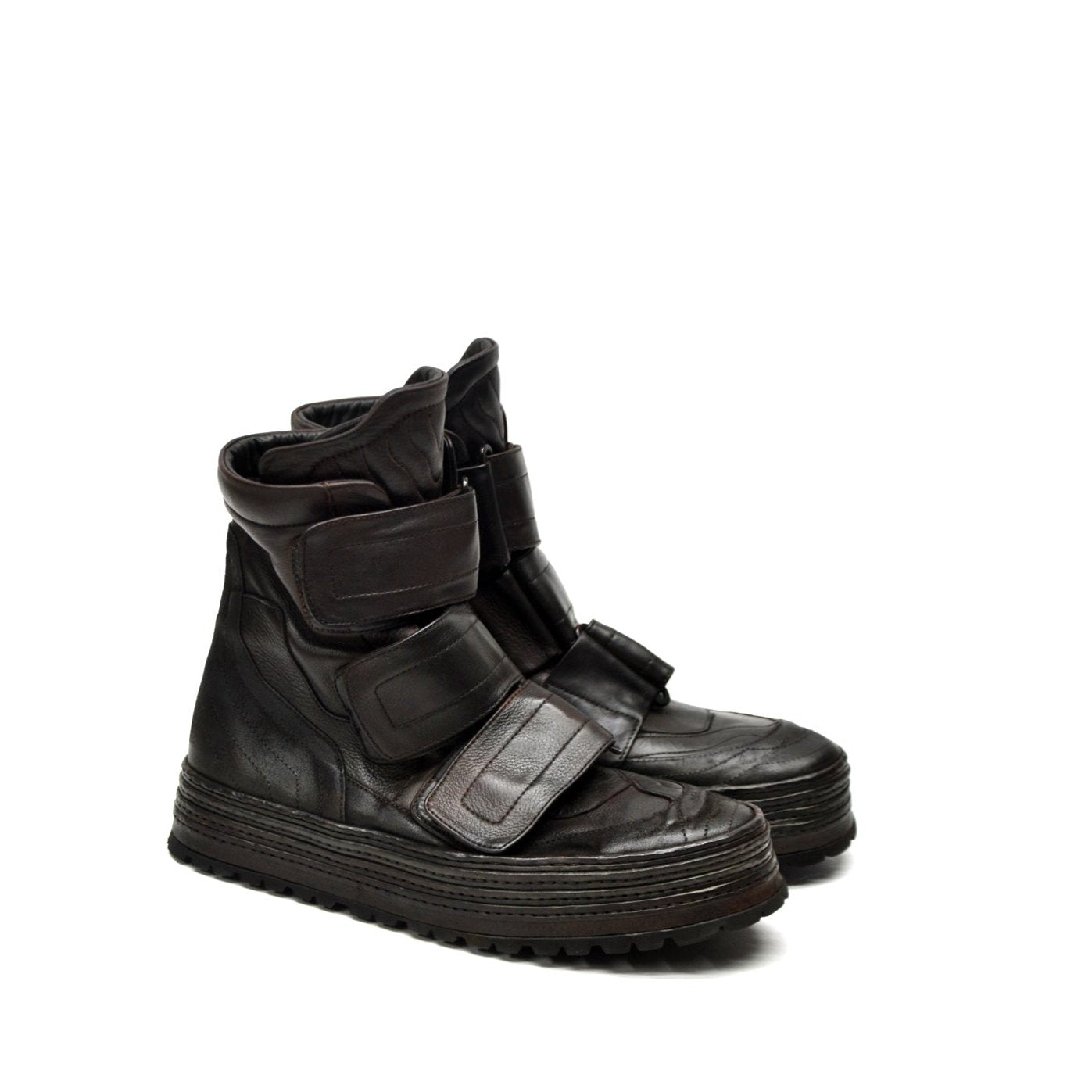 MADMAX DUNKELBRAUNE STIEFEL