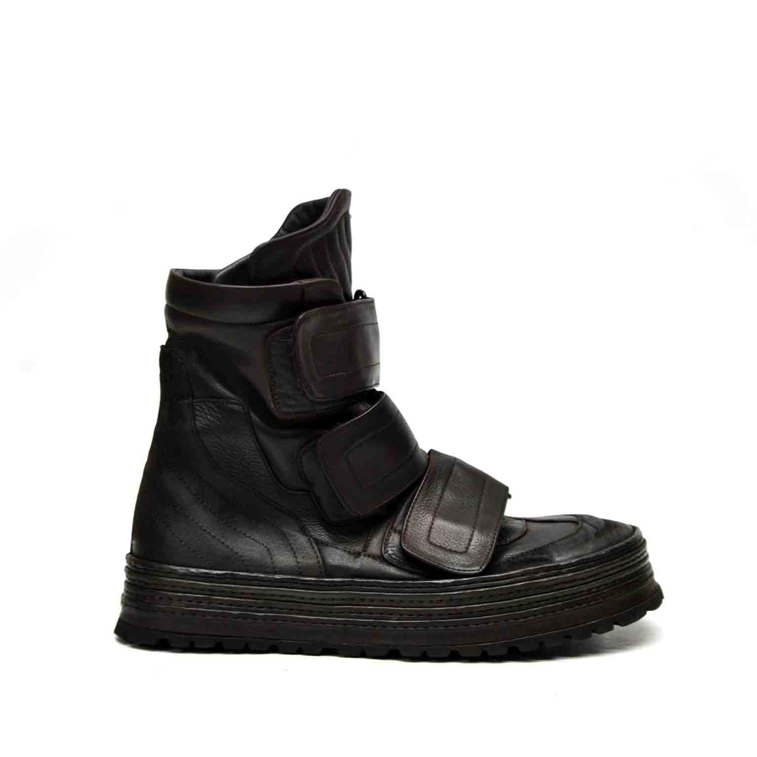 MADMAX DUNKELBRAUNE STIEFEL