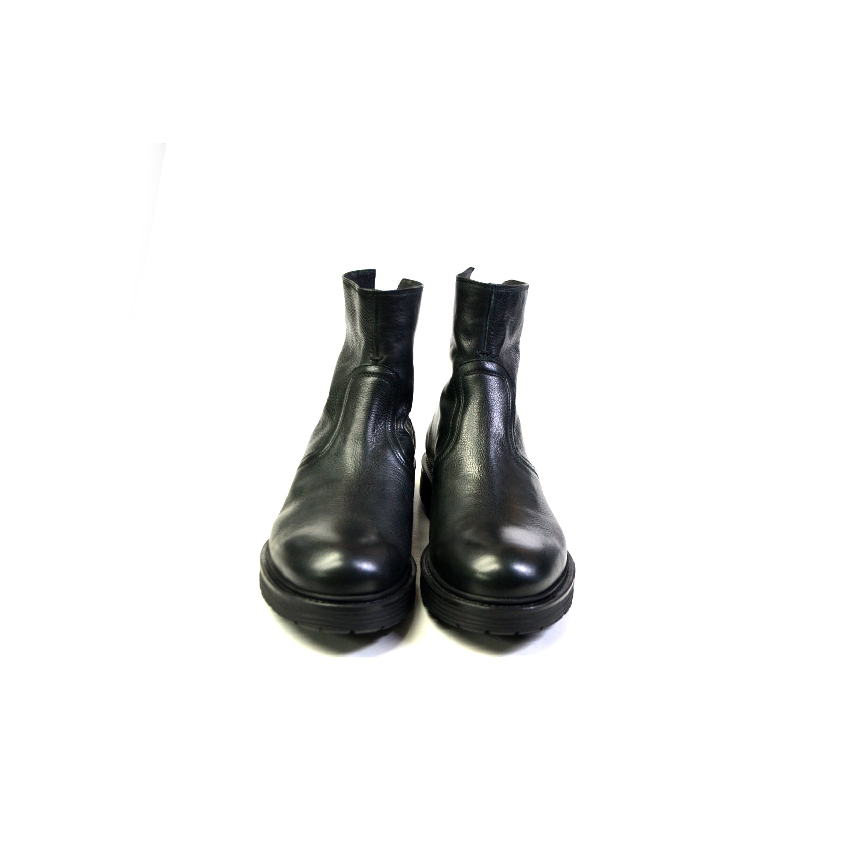 LETZTE PAARE 42/43/44/45/46 - SCHWARZE BEATLES MIT REISSVERSCHLUSS