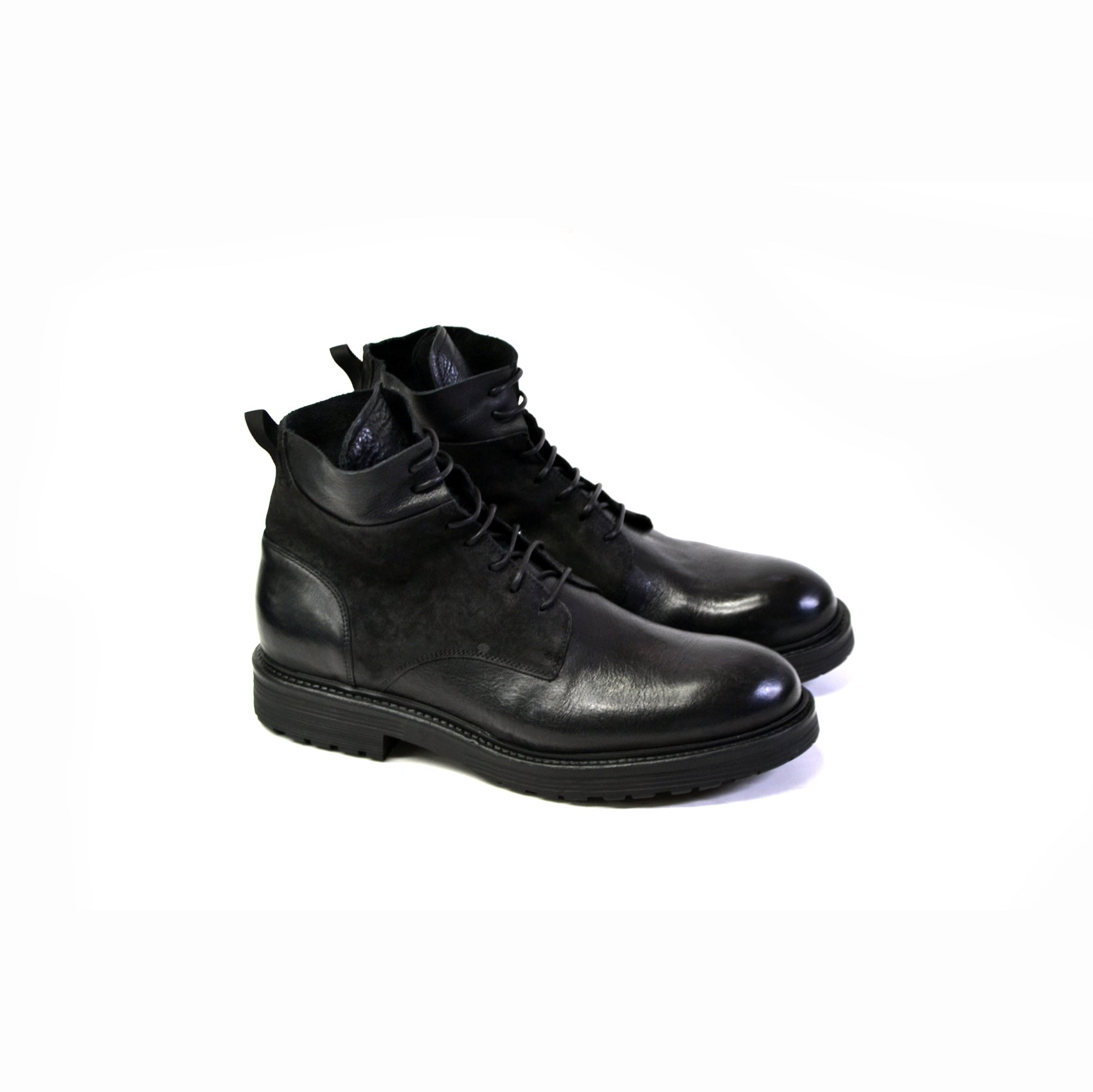 LETZTE PAARE 39/40/41/42/43/44 - WILDLEDER + RYDER-SCHNÜRSTIEFEL