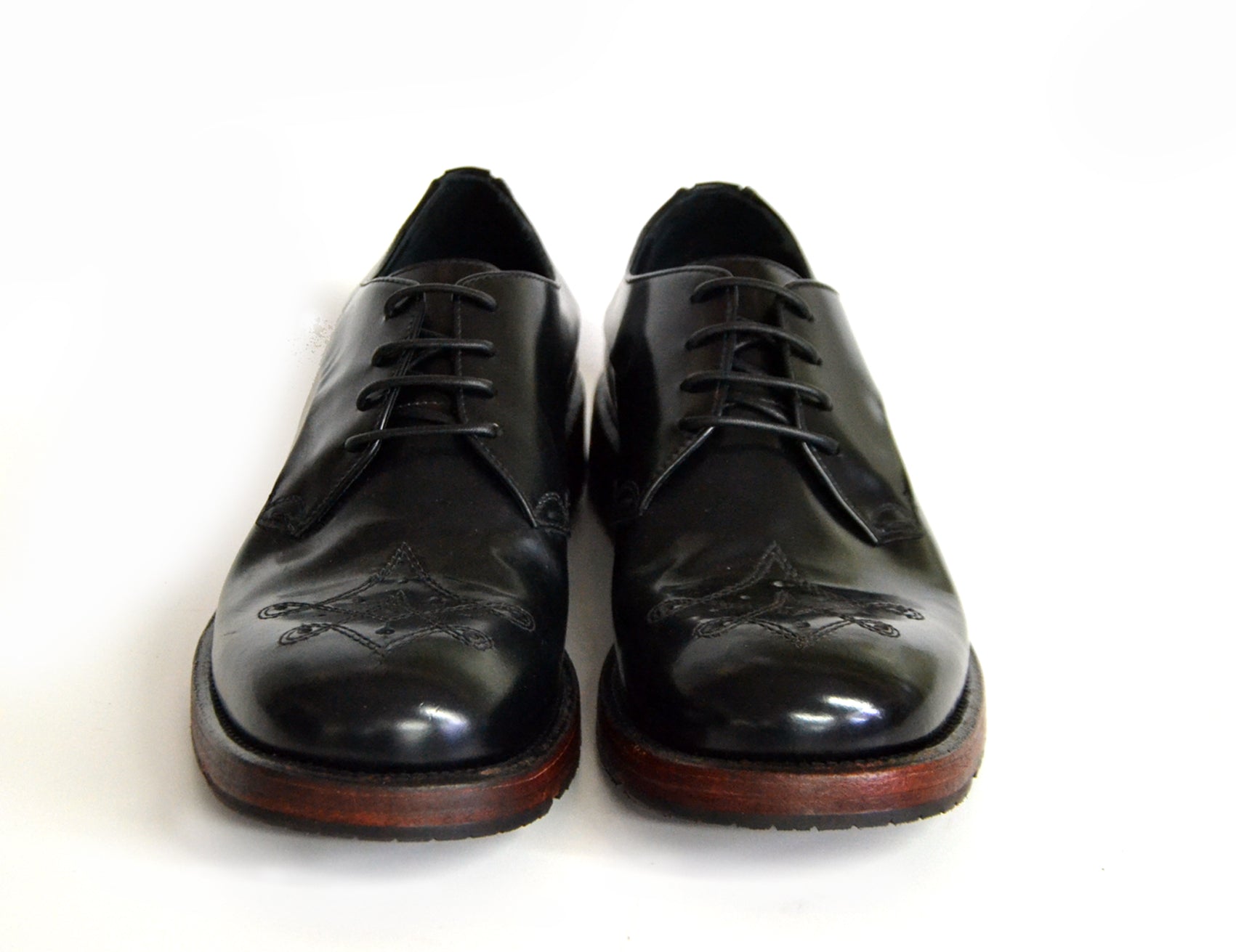 BOING BLACK DERBY SHOES