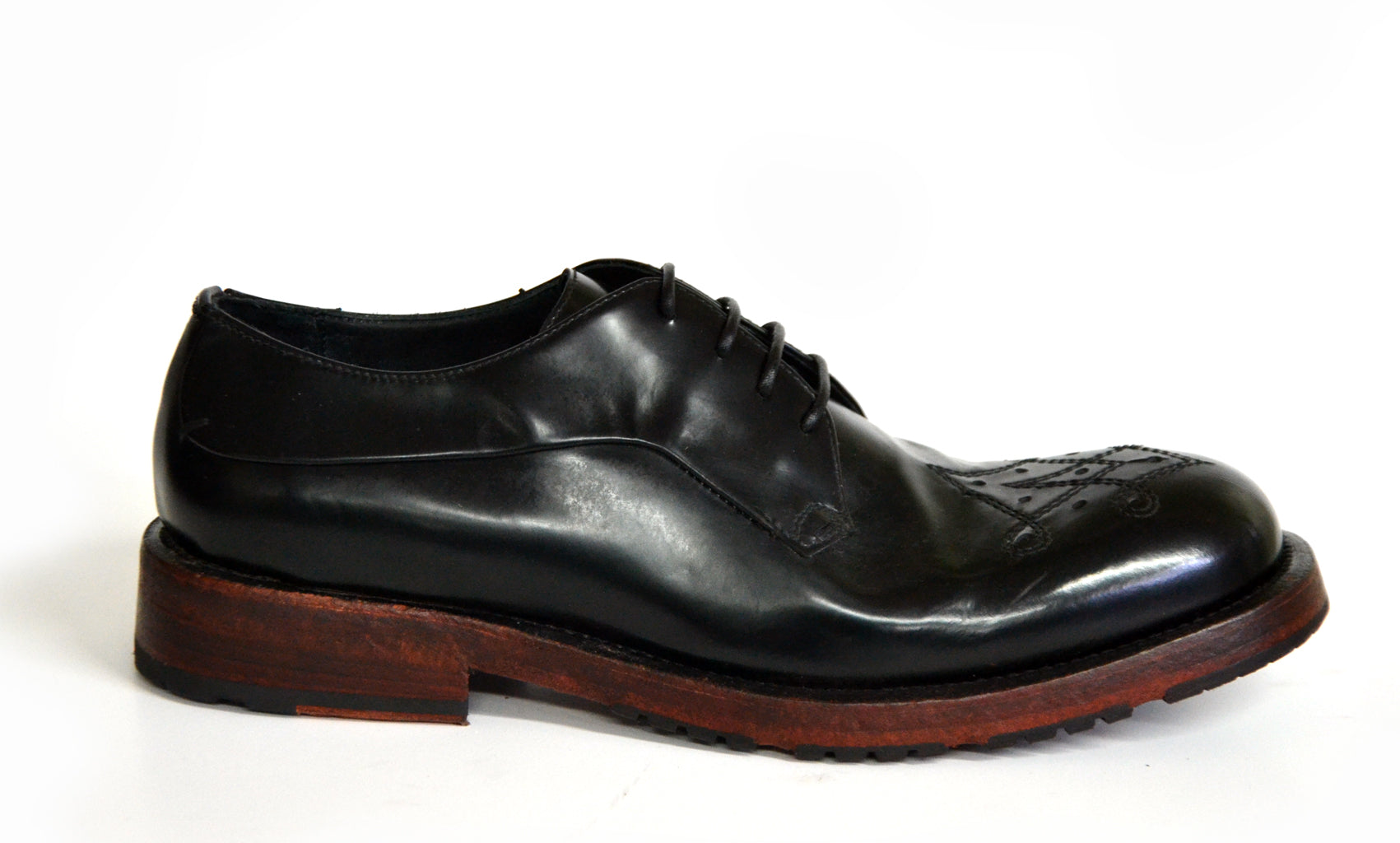 BOING BLACK DERBY SHOES