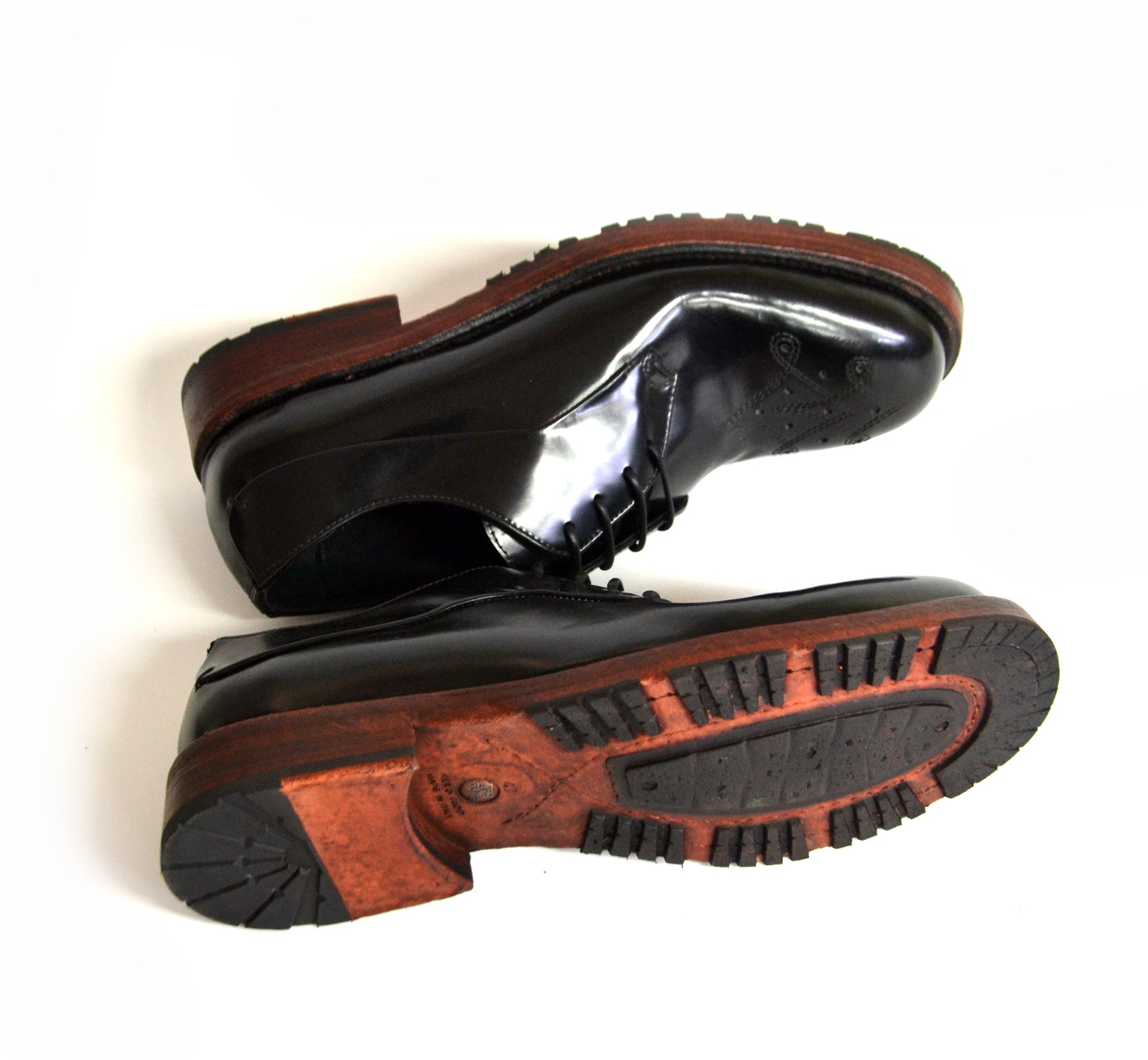 BOING BLACK DERBY SHOES