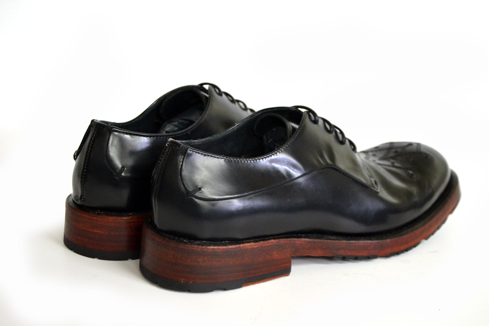 BOING BLACK DERBY SHOES