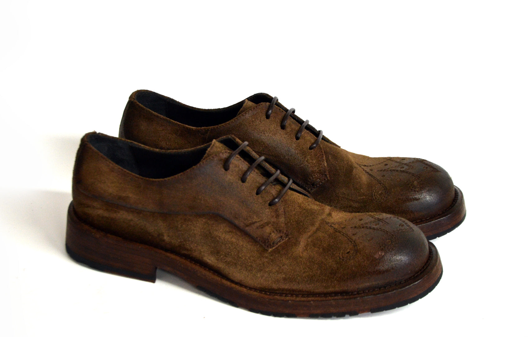 BOING SUEDE DERBY SHOES