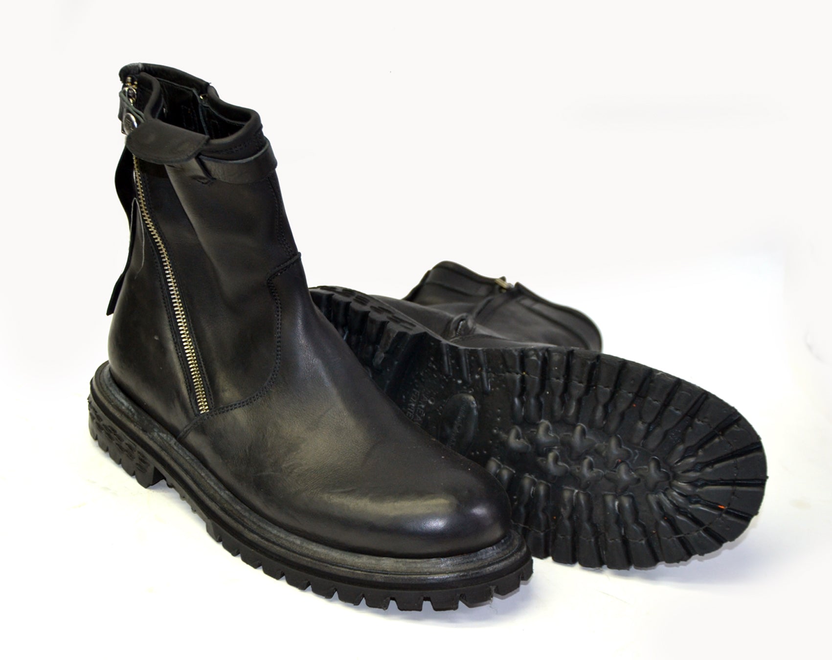 Farral black aviator boot
