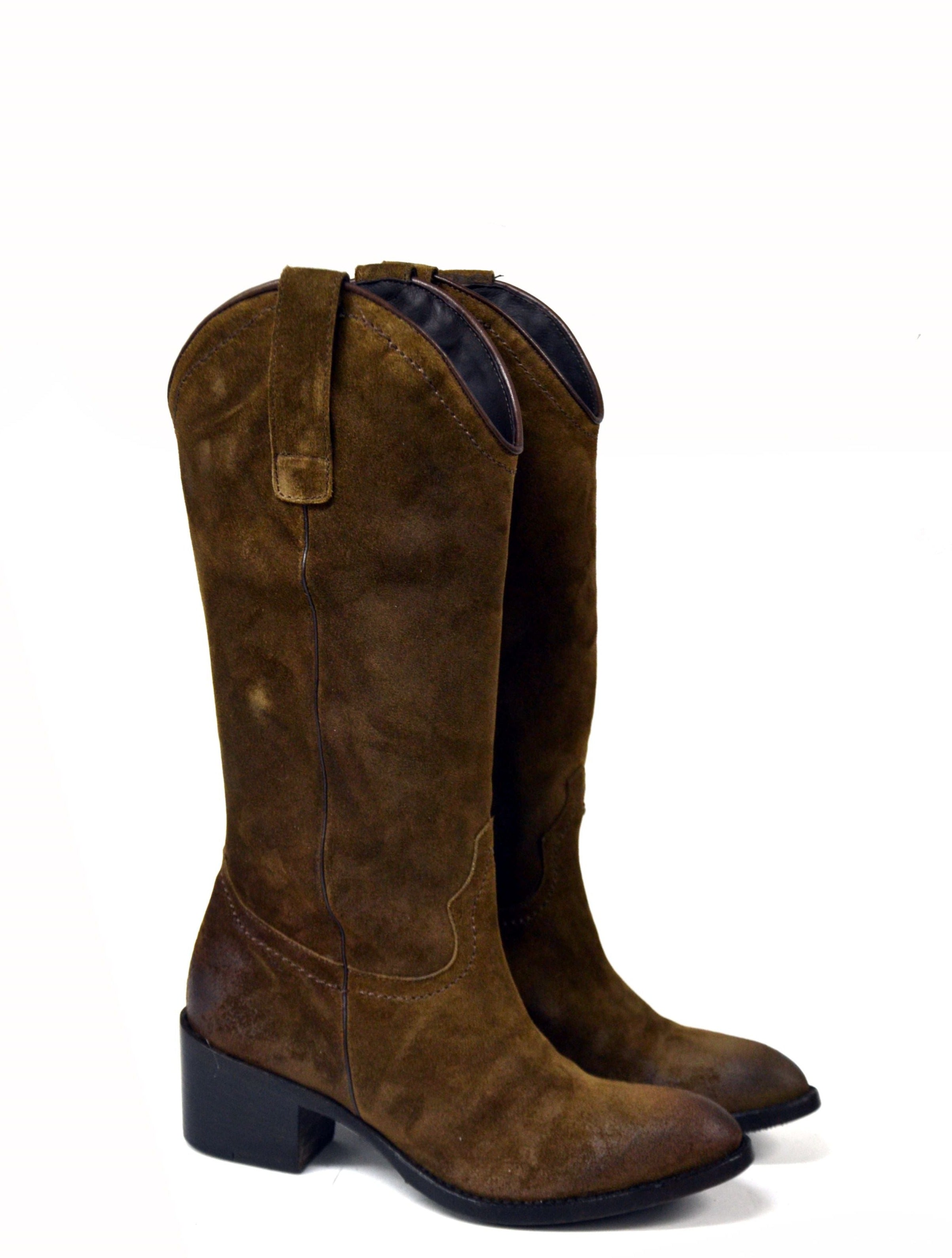 MEG TEXAN HOHE WILDLEDERSTIEFEL