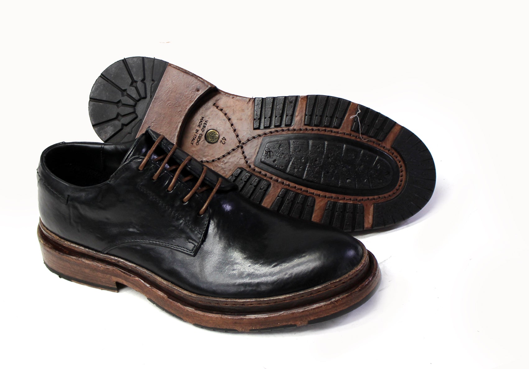 Cody Black Derby Shoes