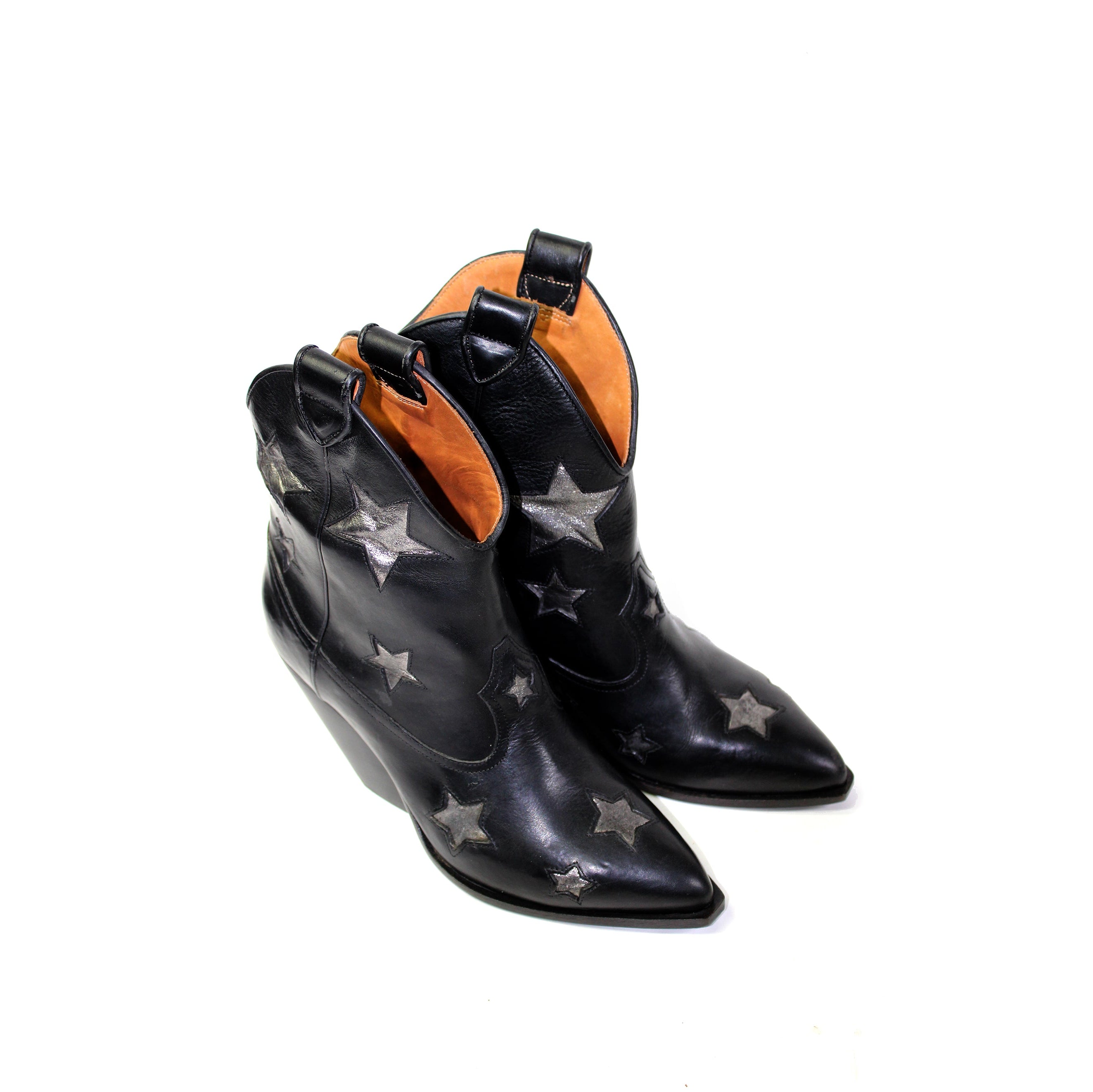 HOLLYWOOD LOW BLACK BOOTS