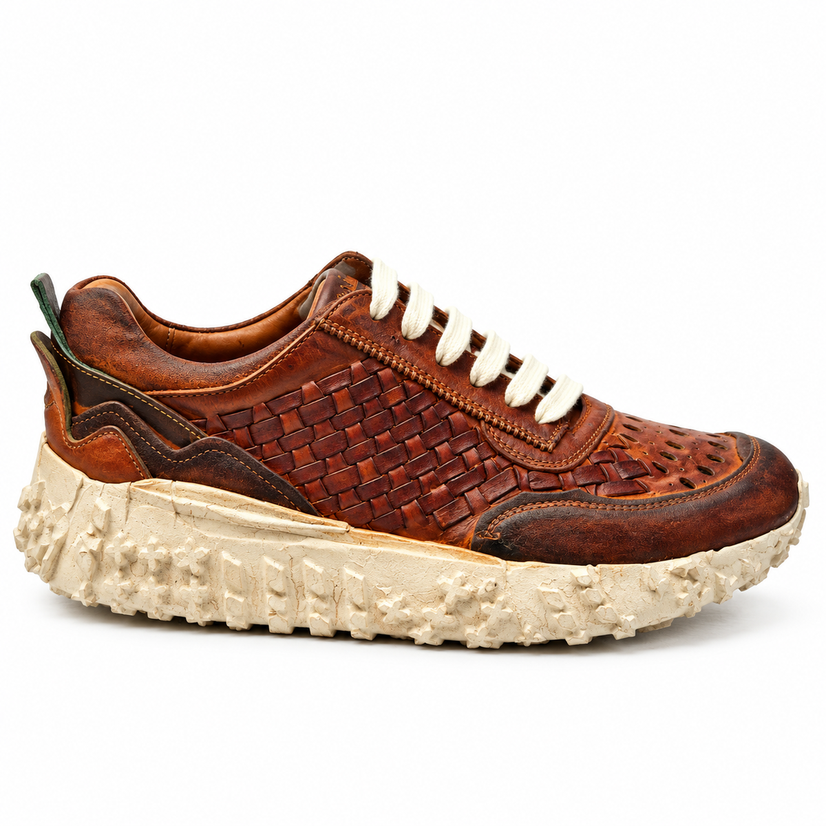 XAVIER LUXURY RUNNERS IN LIGHT BRANDY