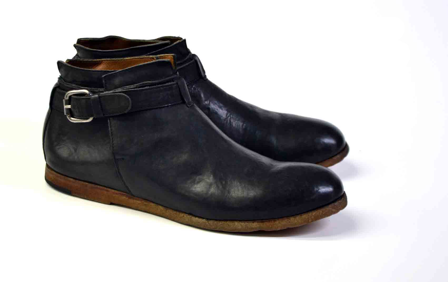 LAST PAIRS 44/45- BOYD BUCKLE ANKLE BOOTS