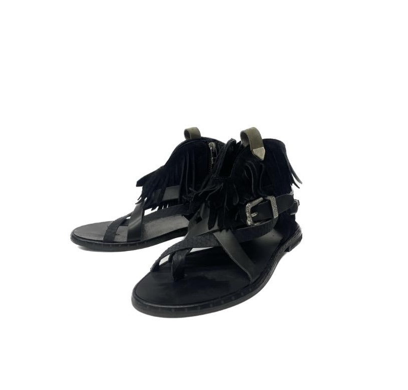 IBIZA SCHWARZE SANDALEN