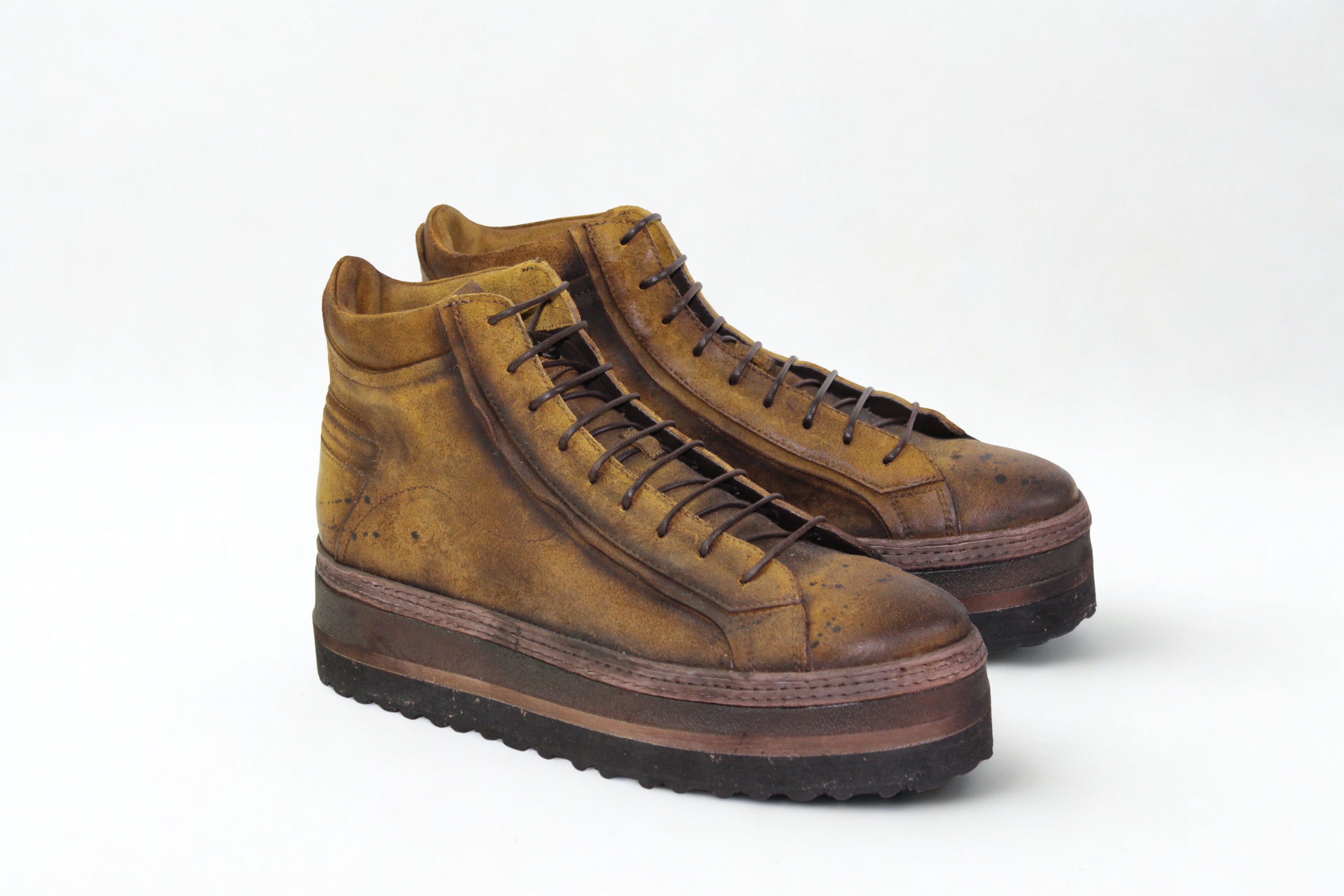 LAST PAIR 44-ROY MUSTARD DISTRESSED