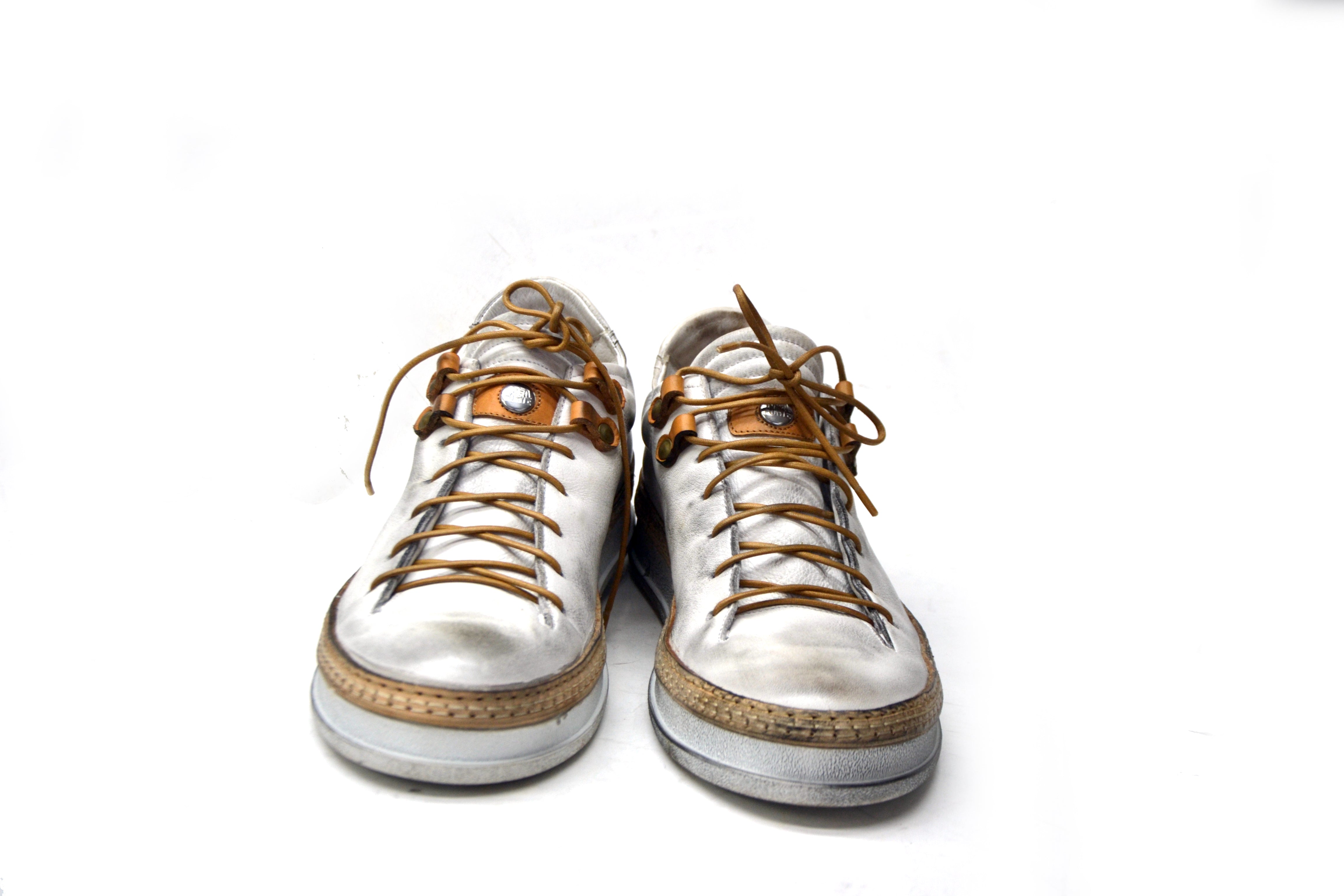 PEP weißer Ledersneaker
