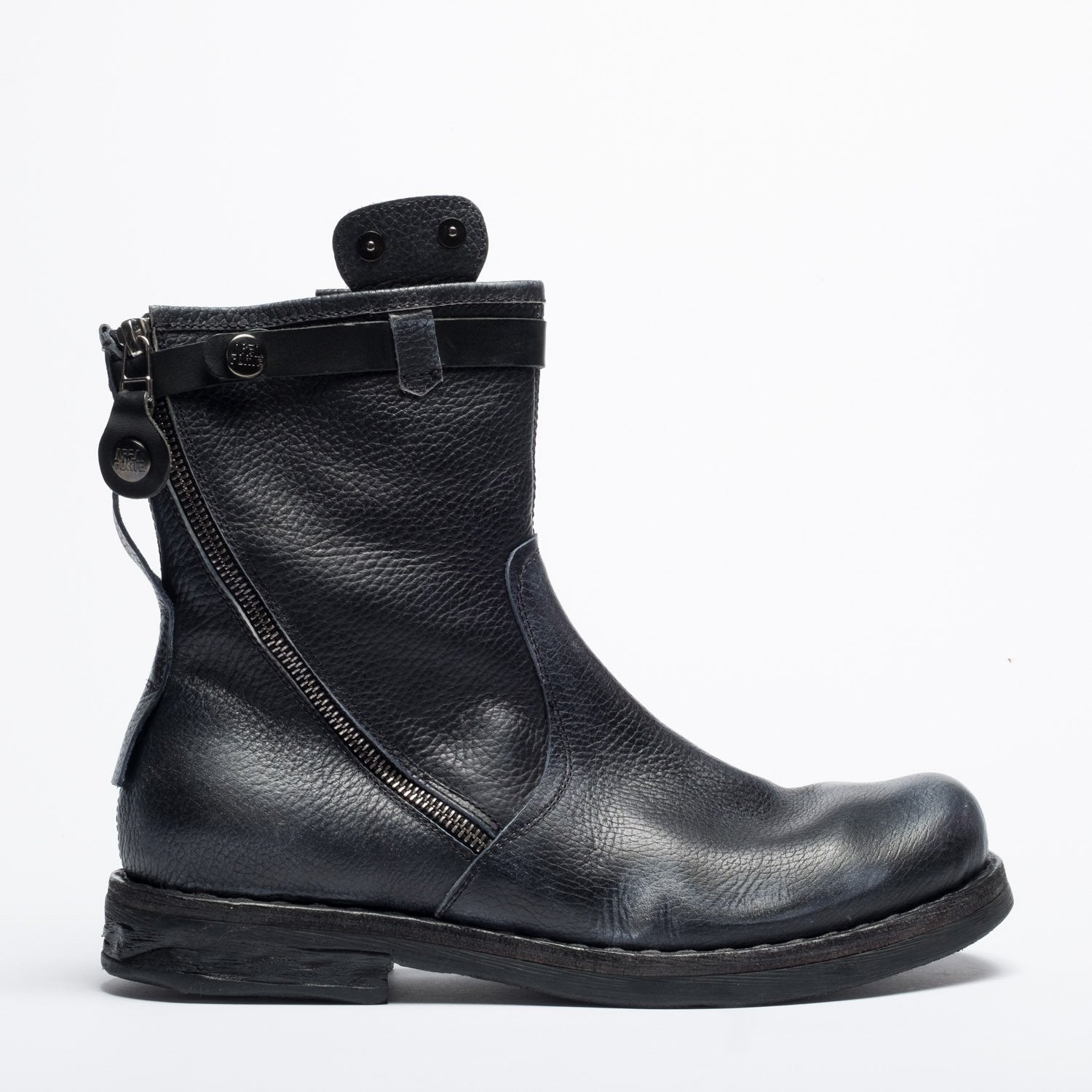 Farral black aviator boot