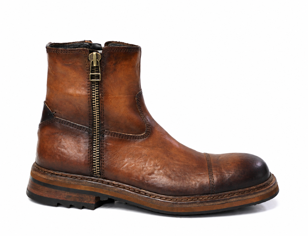 SHARK Double Zip Boots