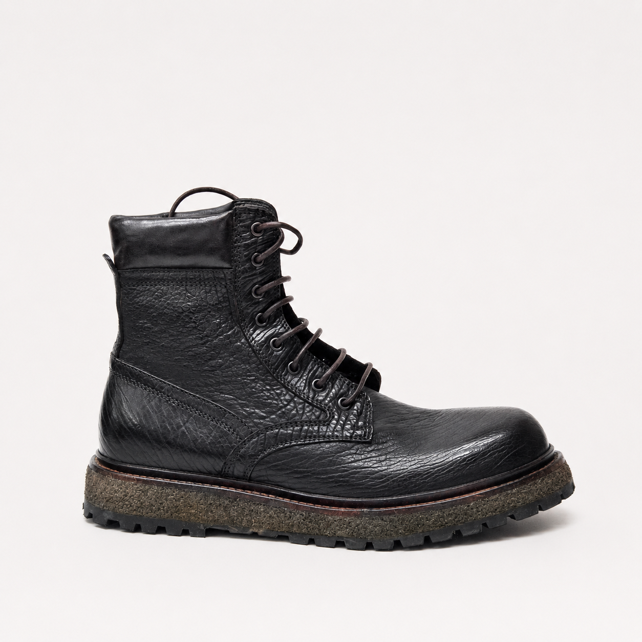 CERVINO BLACK LEATHER
