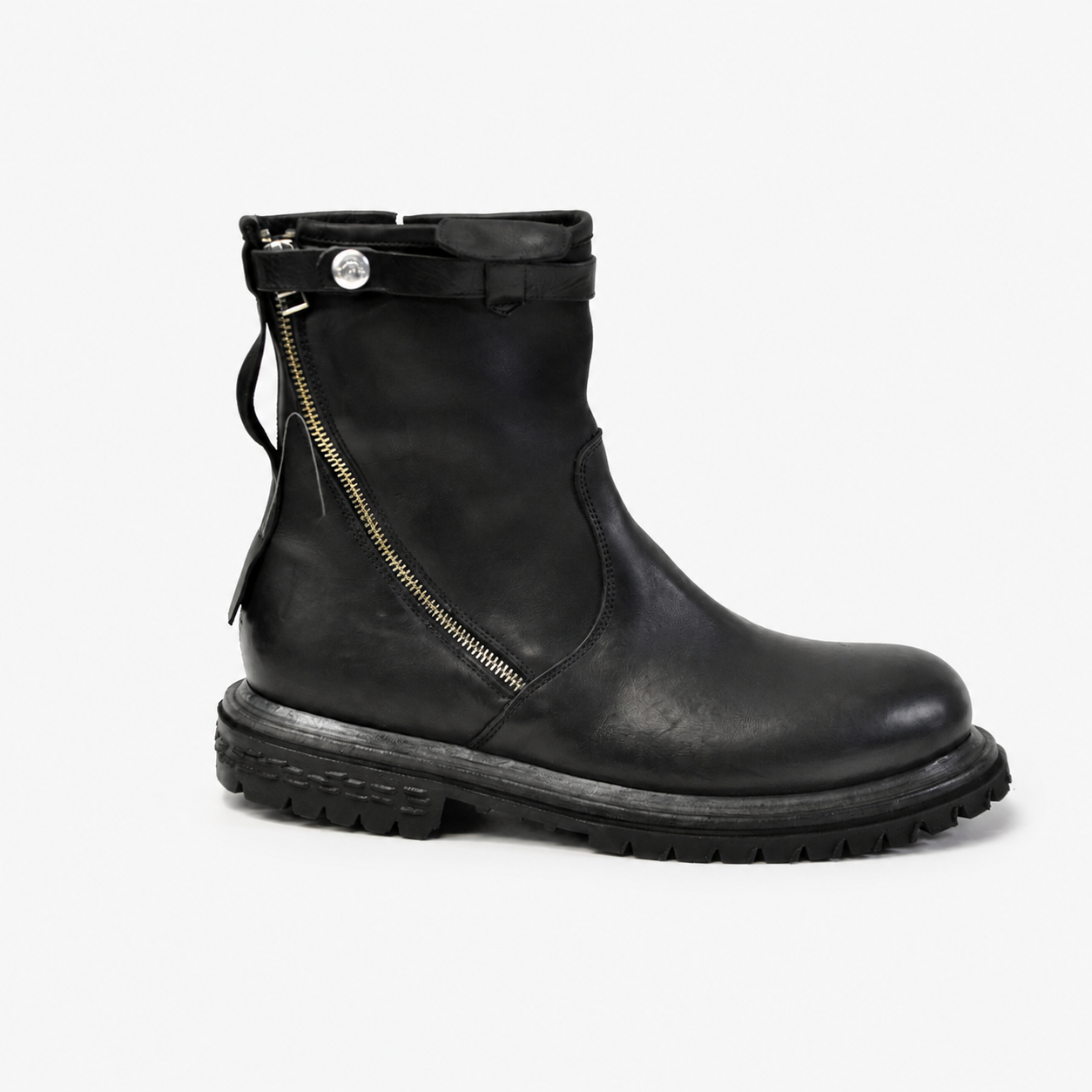 Farral black aviator boot