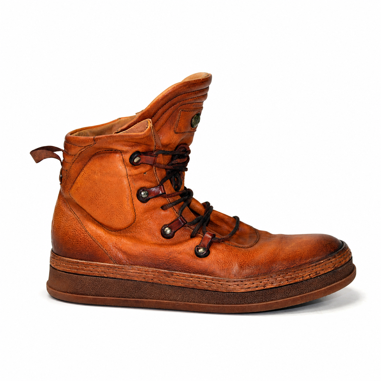 KAREEM high leather sneakers