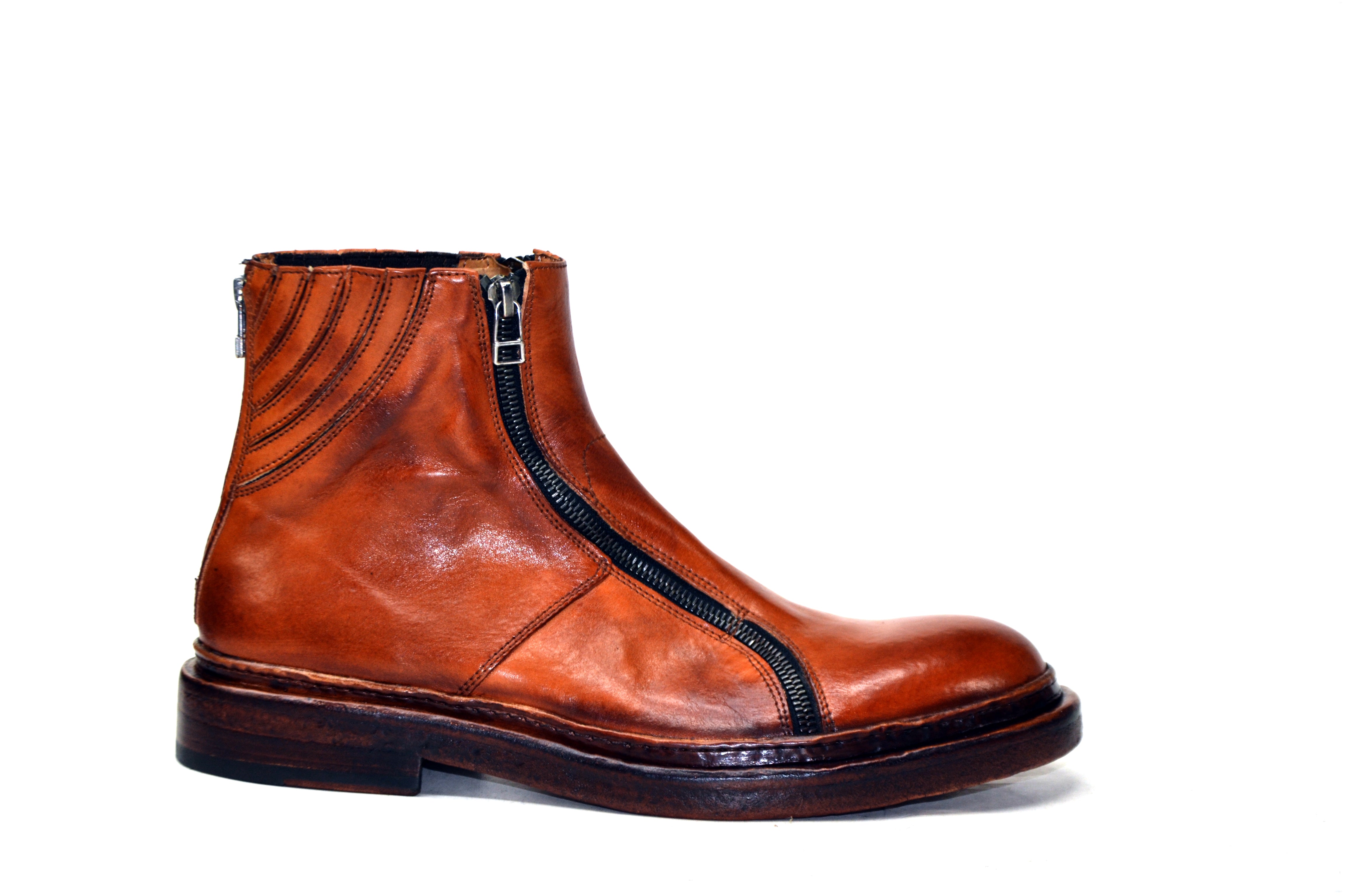 LAST PAIR 42- ZIPPED BOOTS