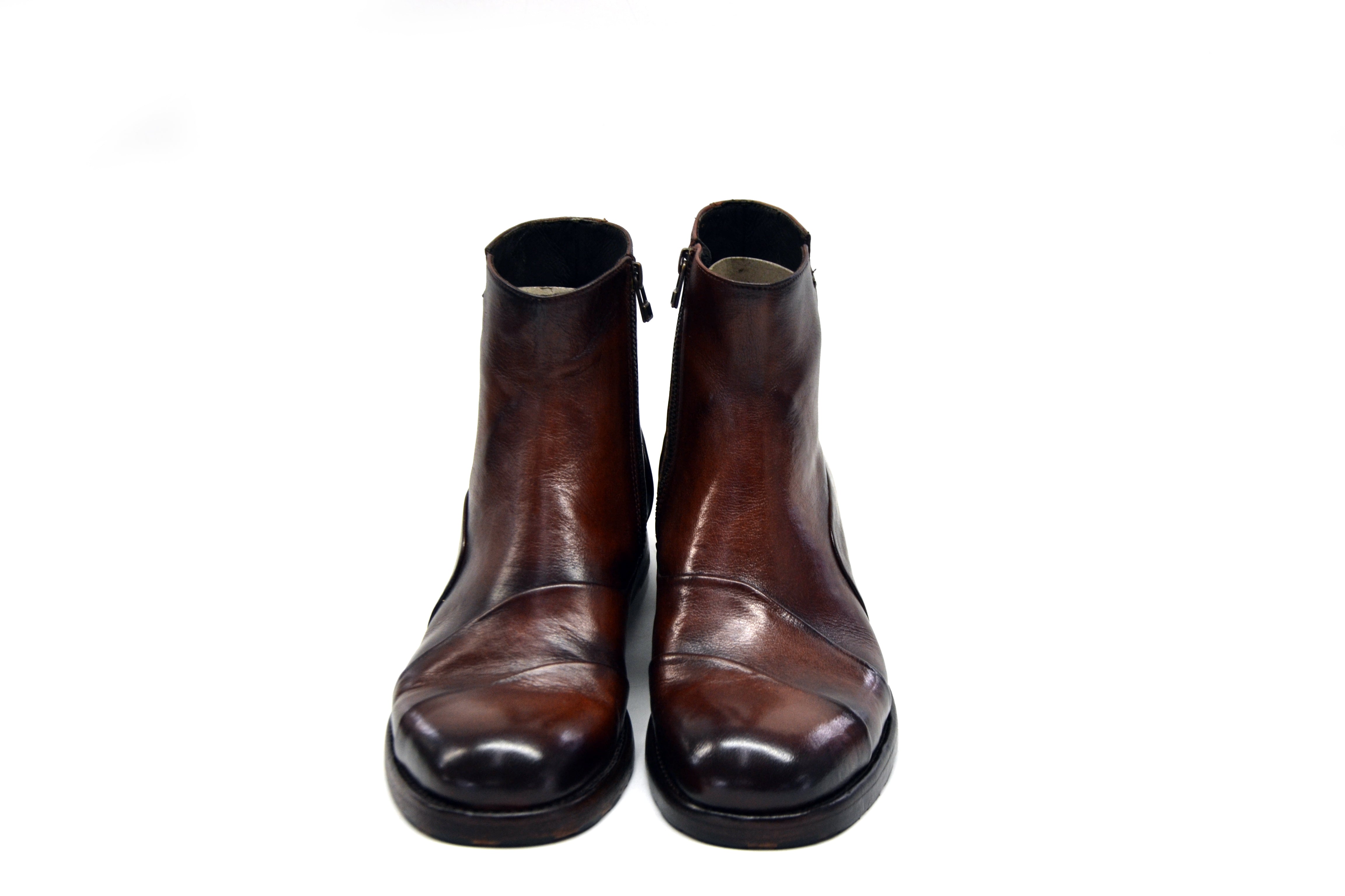 LAST PAIR 42/45- ASYMMETRIC ANKLE BOOTS