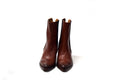 AVA MID HEELED BROWN BEATLES BOOTS