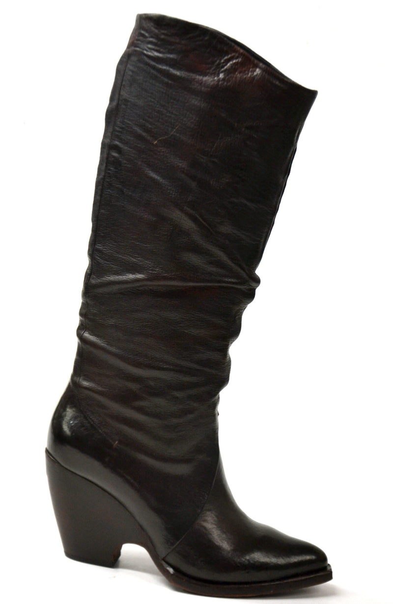 MEREDITH BORDEAUX HIGH BOOTS